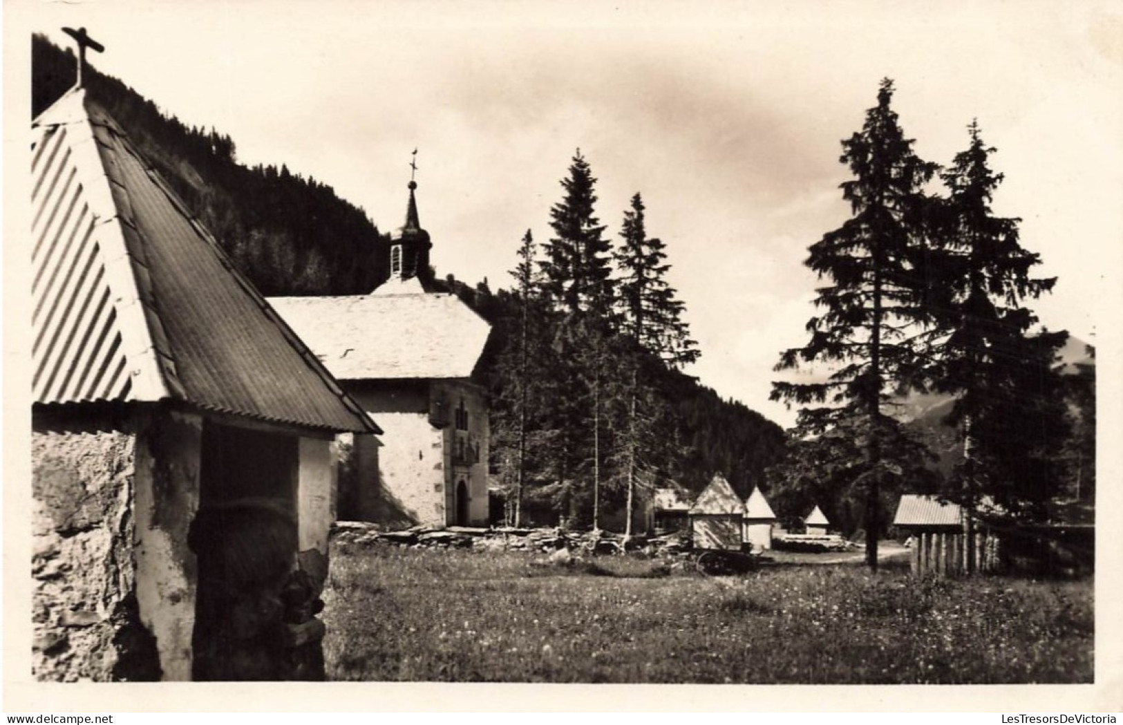 FRANCE - Les Contamines Montjoies (Altitude 1164m) - Notre Dame De La Gorge - Carte Postale - Contamine-sur-Arve