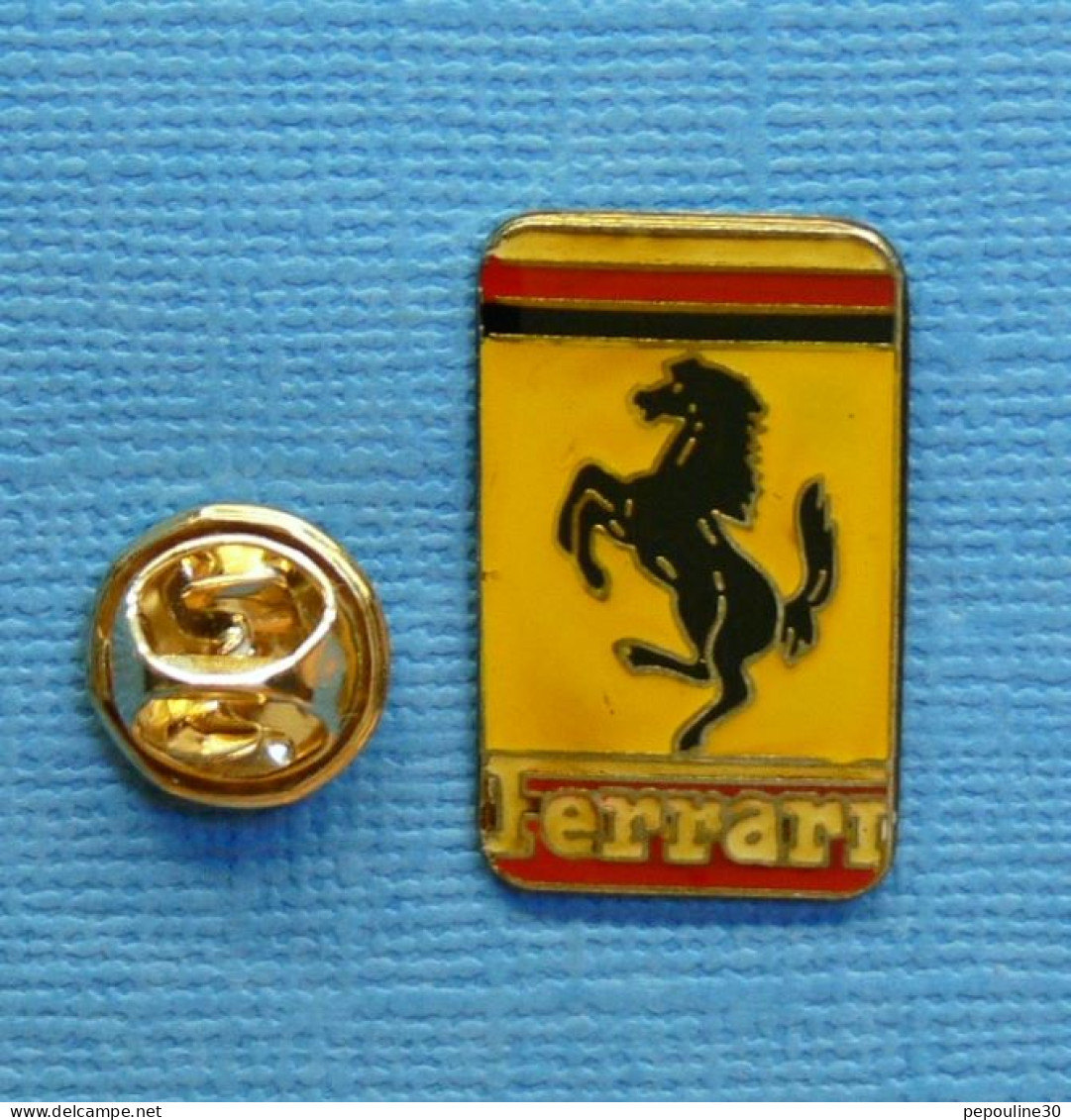 1 PIN'S //  ** LOGO / FERRARI ** - Ferrari
