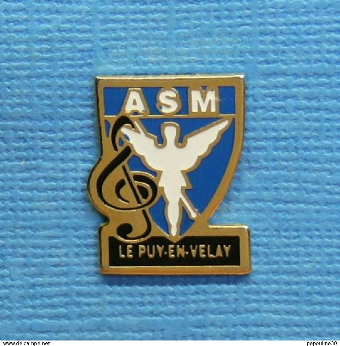 1 PIN'S //  ** ASM / GYM - MUSIQUE / LE PUY-EN-VELAY ** - Gymnastique