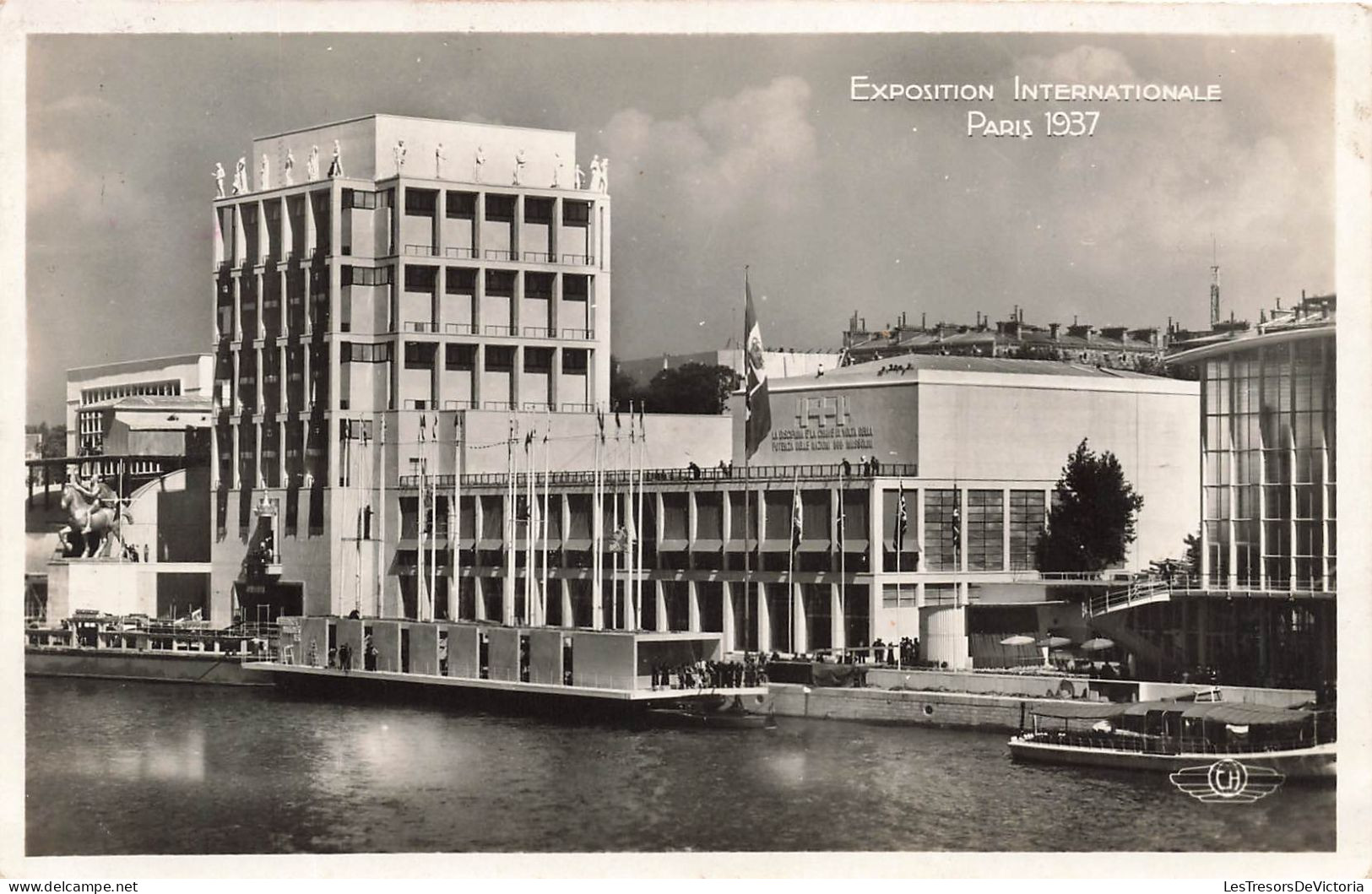 FRANCE - Exposition Internationale Paris 1937 - Pavillon De L'Italie - Arch M Piacentini - Carte Postale - Exhibitions