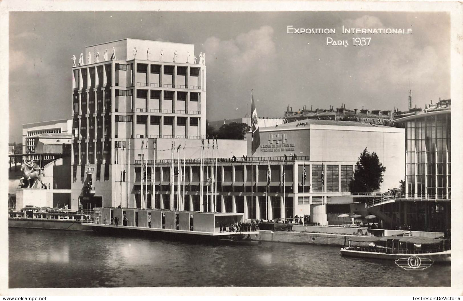 FRANCE - Exposition Internationale Paris 1937 - Pavillon De L'Italie - Arch M Piacentini - Carte Postale - Expositions