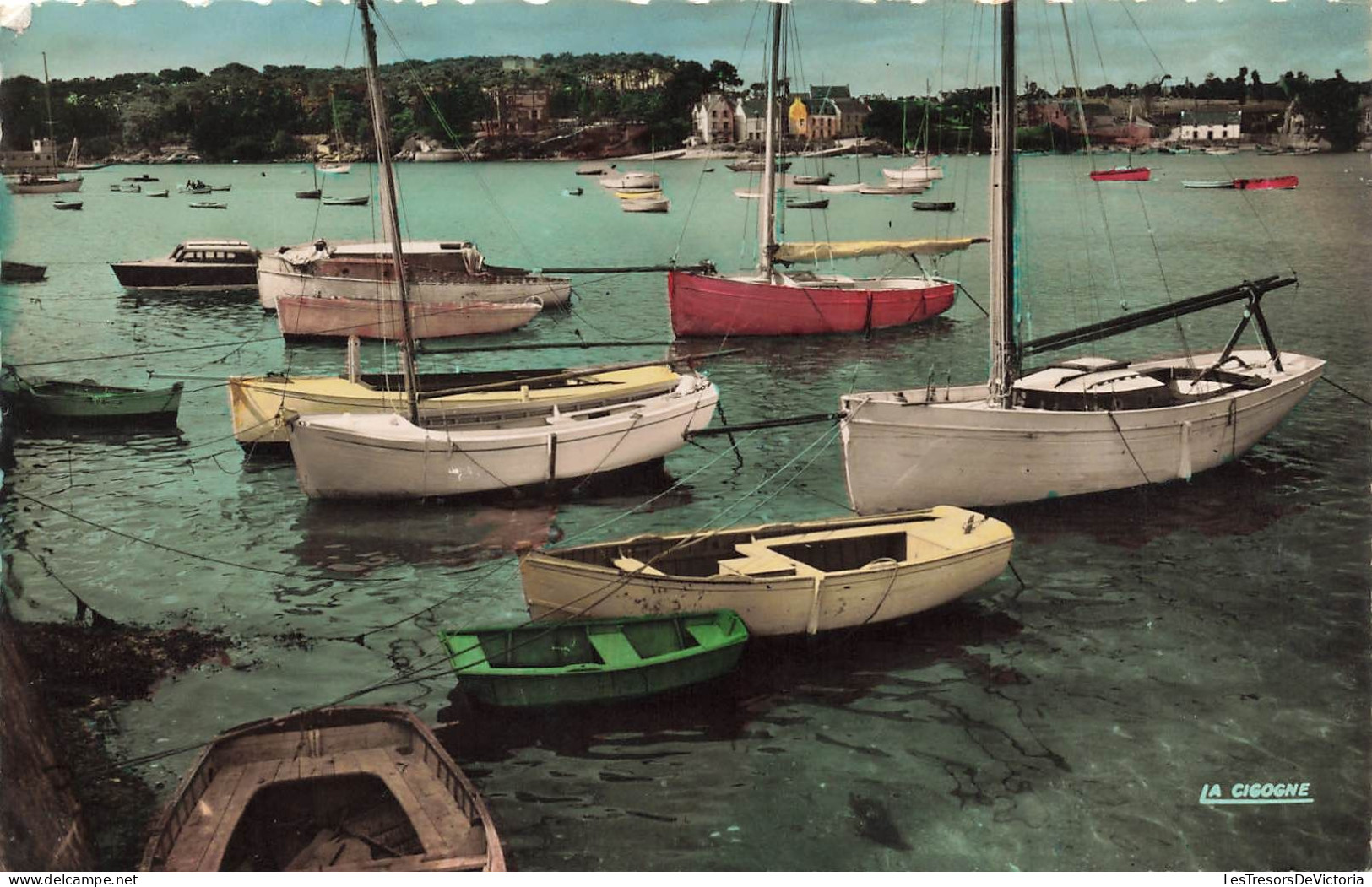 FRANCE - Benodet - Le Port - Edit "La Cigogne" - Carte Postale - Bénodet