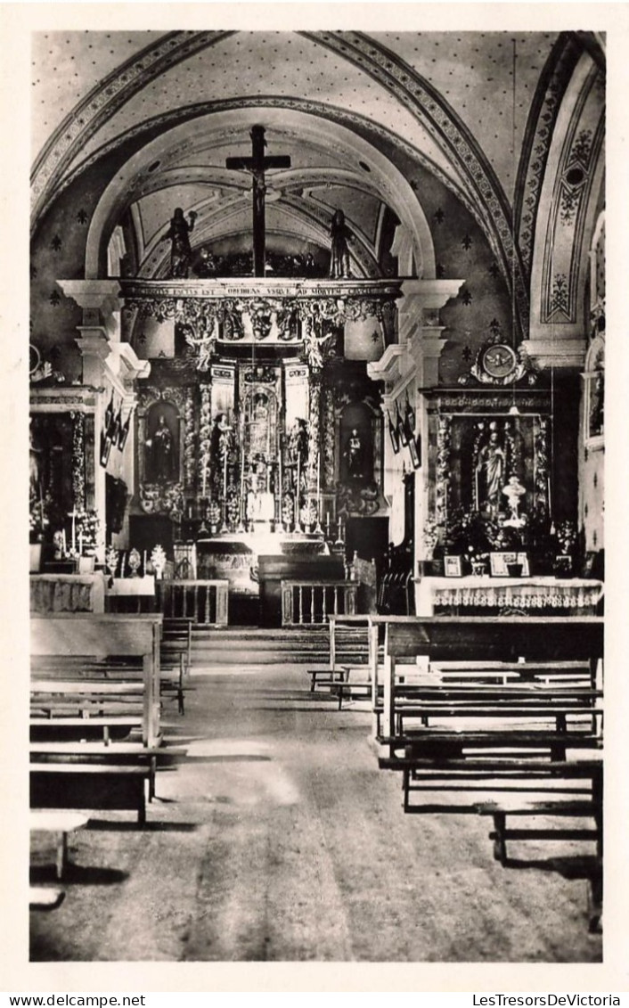 FRANCE - Les Contamines-Montjoie - Notre Dame De La Gorge - Intérieur De L'Eglise - Carte Postale - Les Contamines-Montjoie