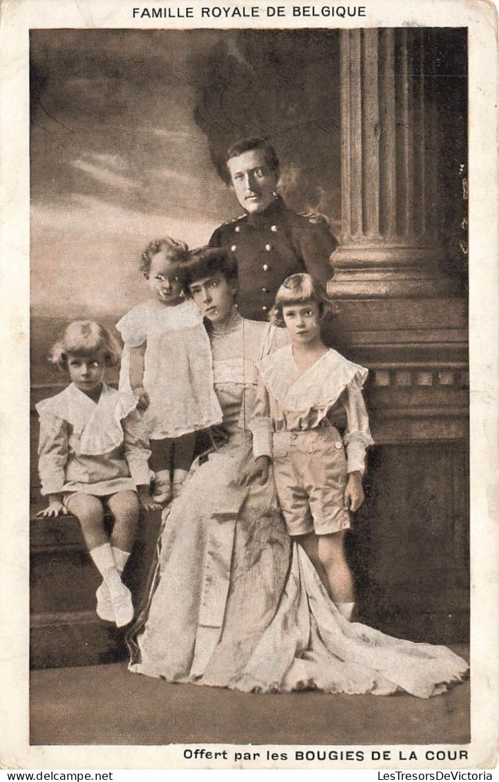 FAMILLES ROYALES -  Famille Royale De Belgique - Carte Postale Ancienne - Koninklijke Families