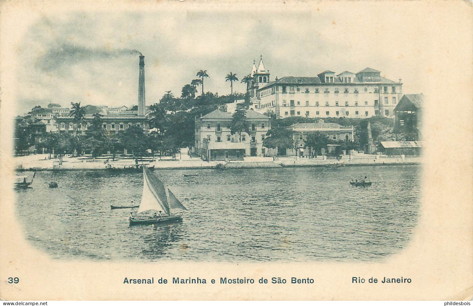 BRESIL  RIO DE JANEIRO  Arsenal De Marina E Mosteiro - Rio De Janeiro