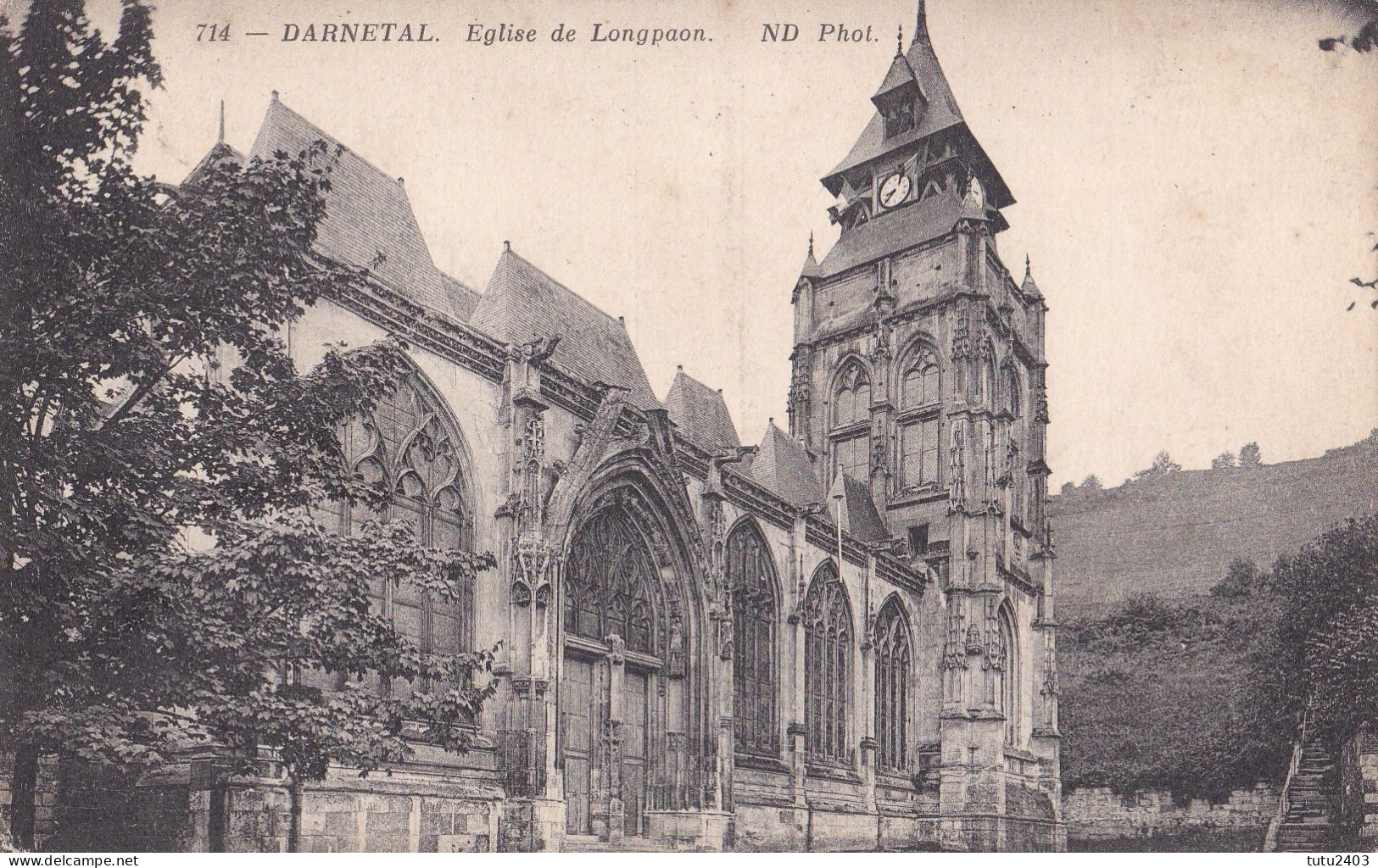 714 DARNETAL                             Eglise De Longpont - Darnétal