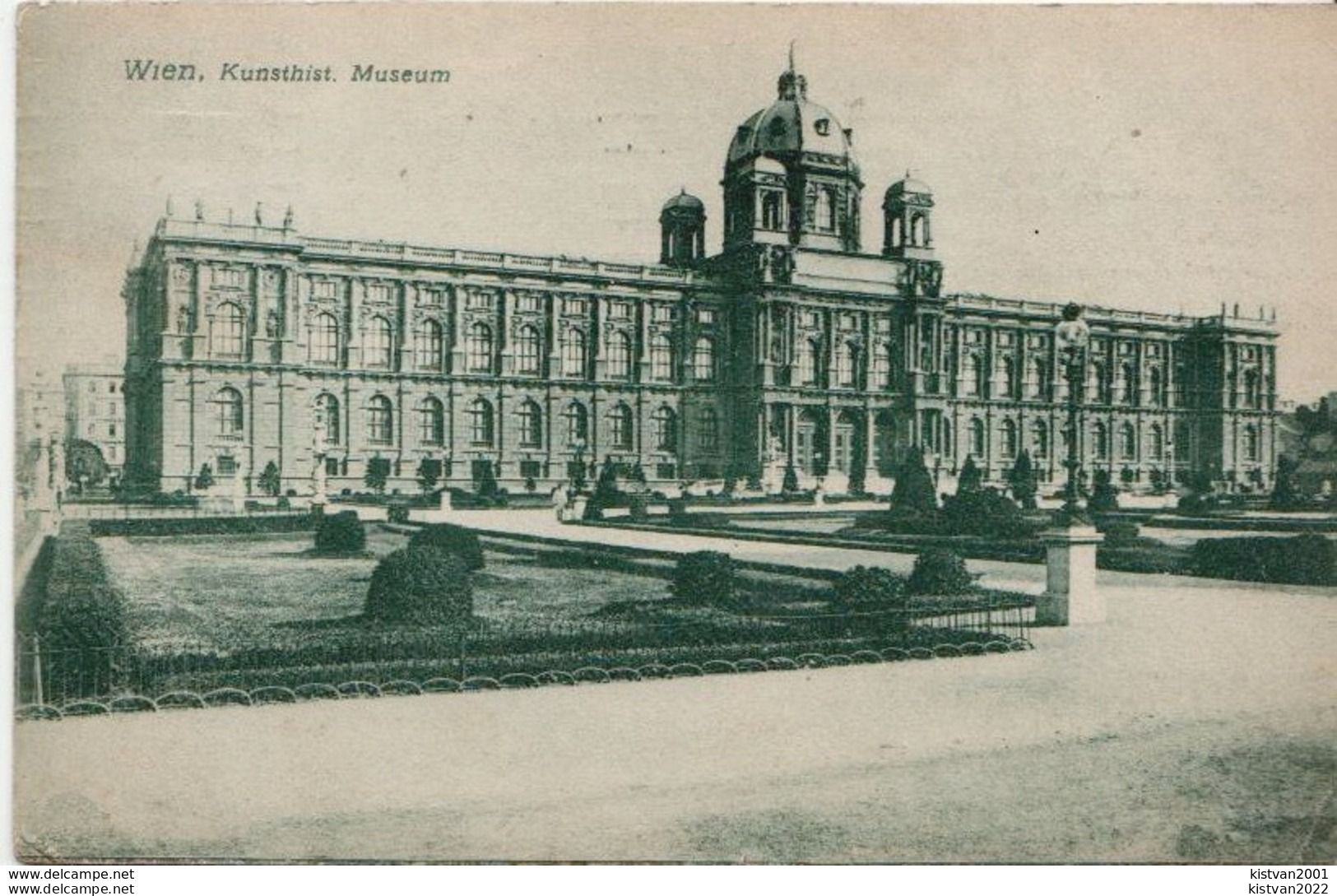 Austria Wien Used Postcard From 1910 - Museen
