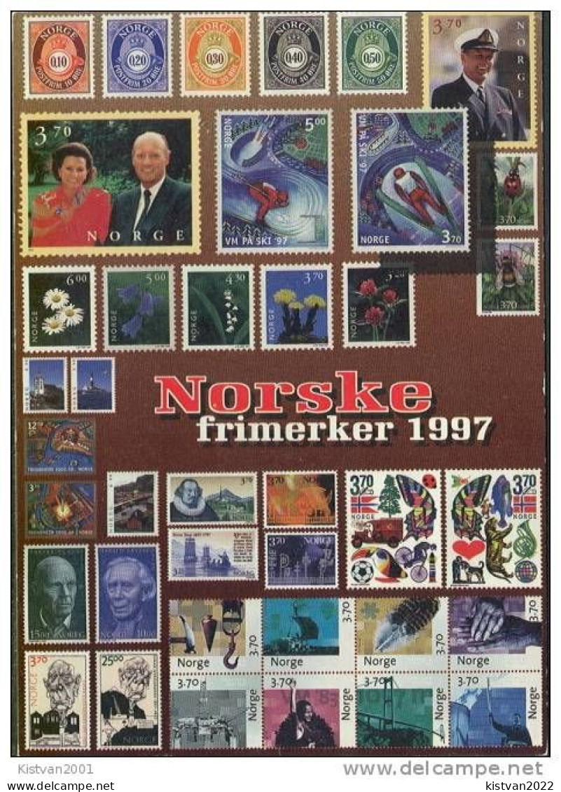 Norwagian Stamps 1997 - Timbres (représentations)