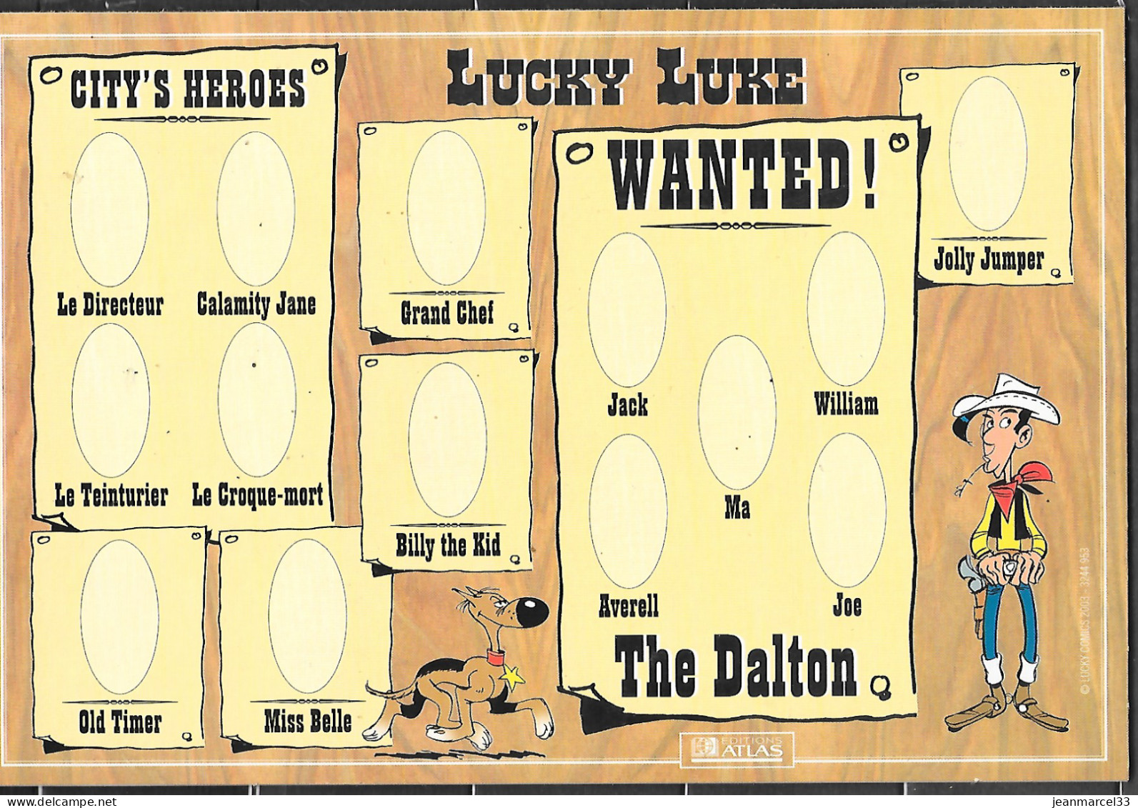 Lucky Luke Présentoir The Dalton édition Atlas - Zubehör