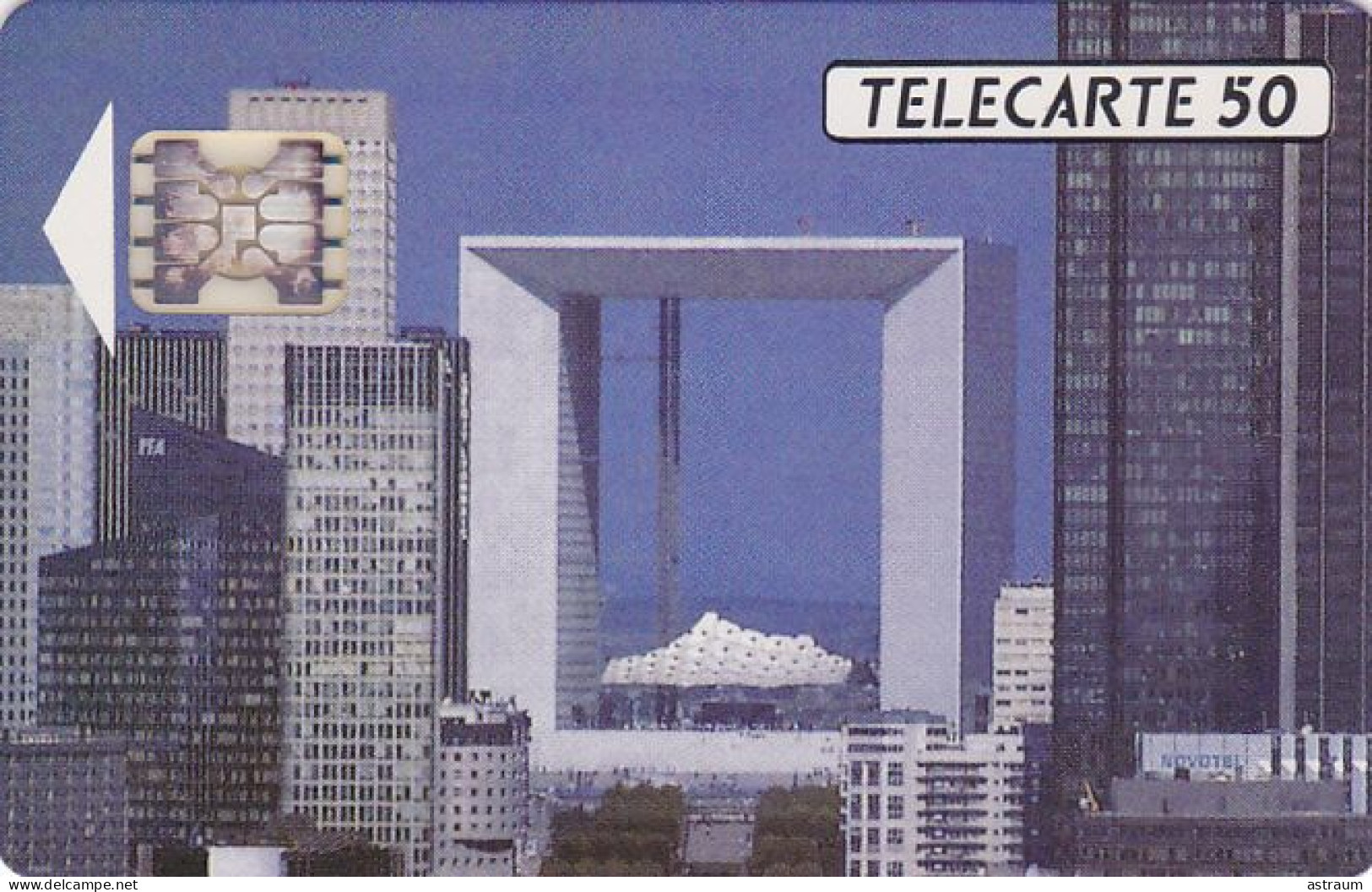 Telecarte Privée  D209 NEUVE - L'arche - SC5ab - 1000 Ex - 50 Un - 1990 - Privat