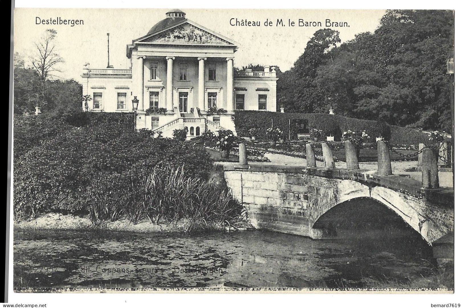 Belgique - Destelberger - Chateau  De M Le  Baron  Braun - Destelbergen