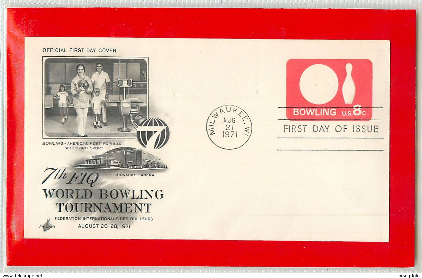 USA - Intero Postale - Ganzsachen - Stationery - BOWLING - 1961-80