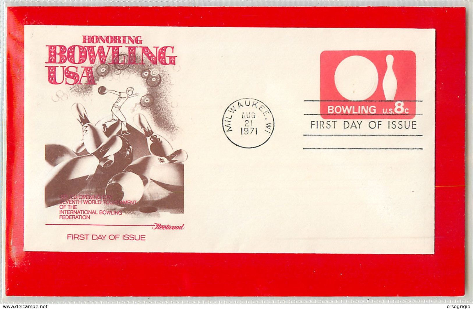 USA - Intero Postale - Ganzsachen - Stationery - BOWLING - 1961-80