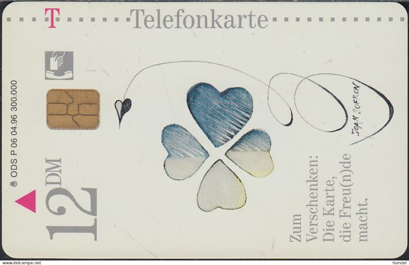 Germany P06/96 Kleeblatt - DD:2605 - P & PD-Series: Schalterkarten Der Dt. Telekom