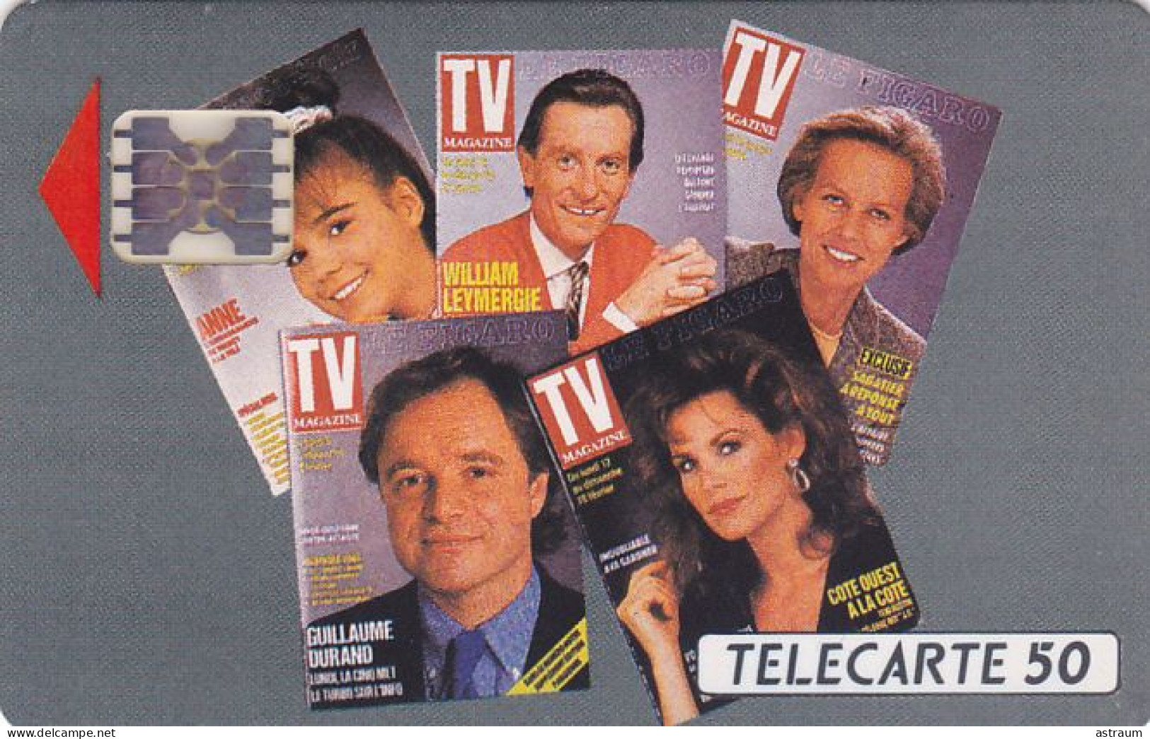 Telecarte Privée D 371 NEUVE - T.V. MAGAZINE- Sc5ab - 1000 Ex - 50 Un - 1990 - Privat