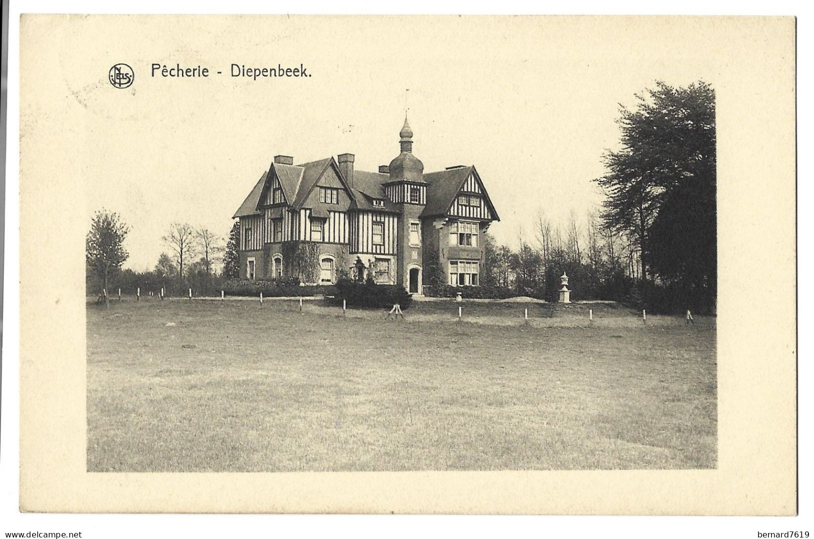 Belgique -   Diepenbeek -  Pecherie -  Baron L  De Heuch  Van Den Bbock - Diegem