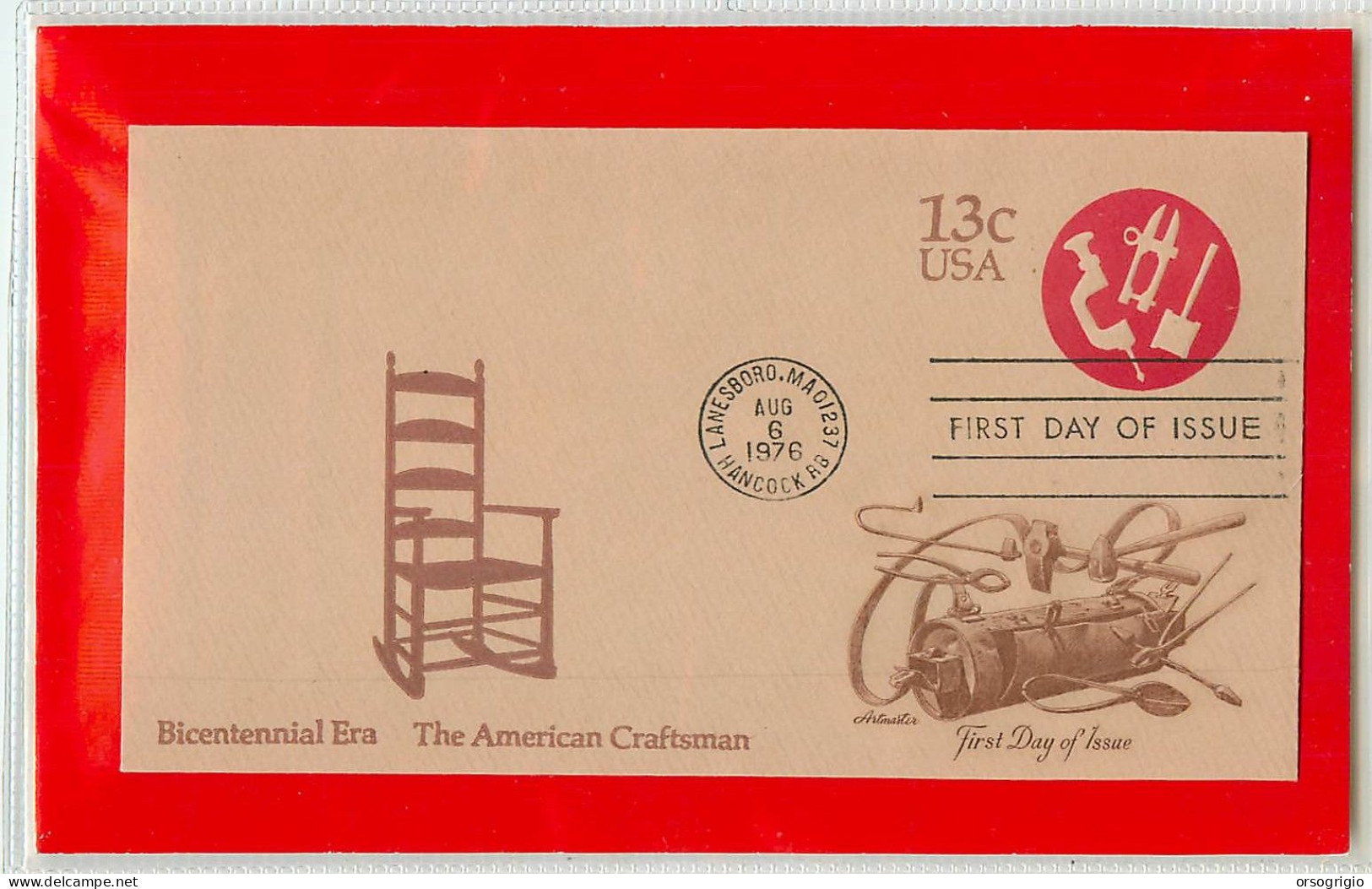 USA - Intero Postale - Ganzsachen - Stationery -  The American Craftsman - Falegname - 1961-80