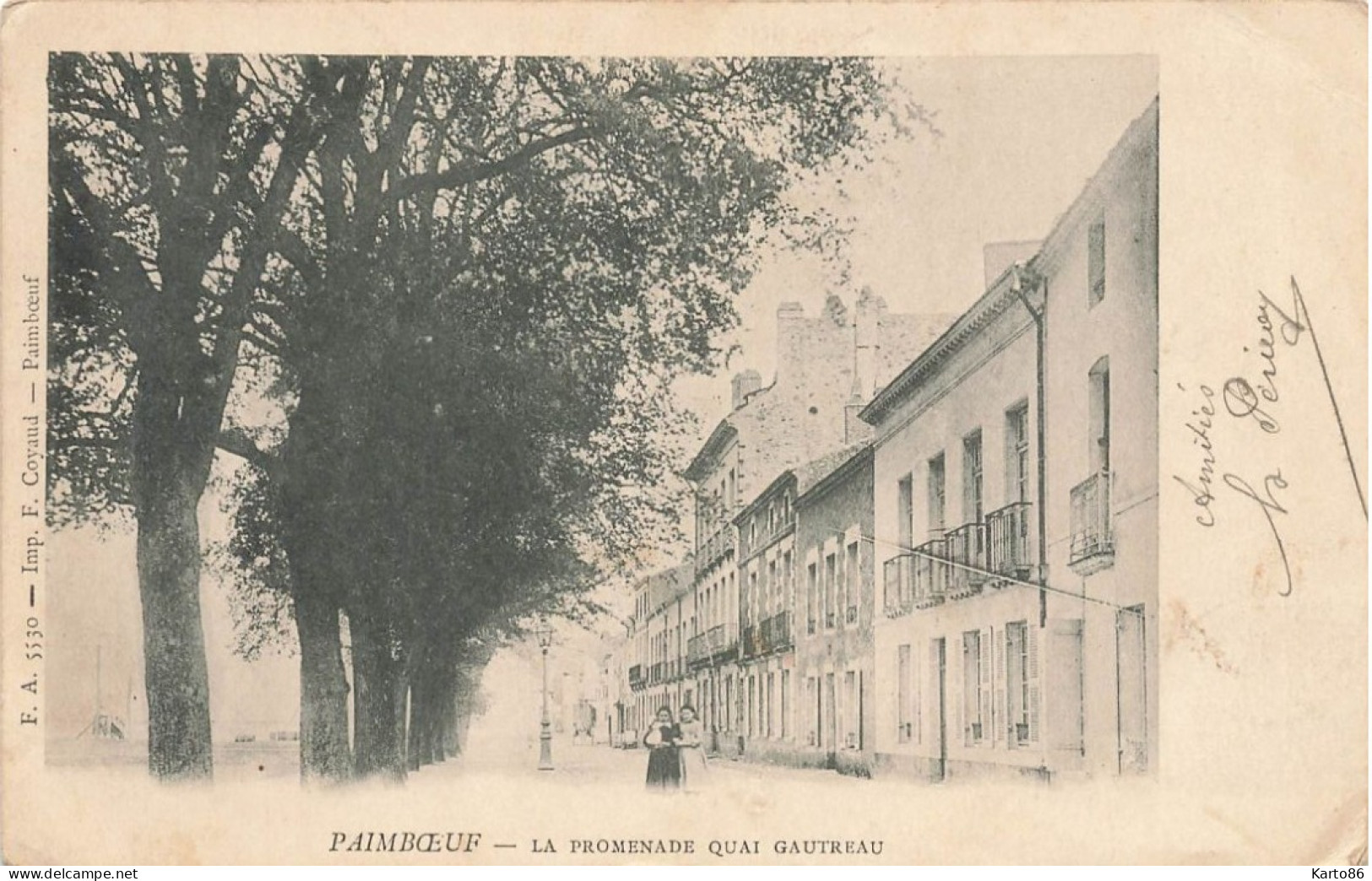 Paimboeuf * La Promenade , Quai Gautreau - Paimboeuf