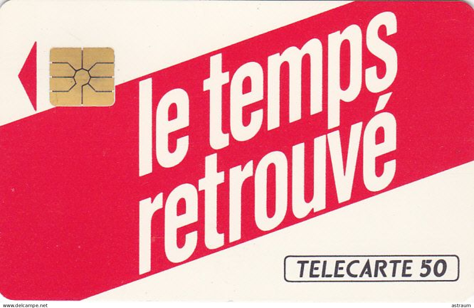 Telecarte Privée D266 LUXE - LE TEMPS RETROUVE - So2 - 2000 Ex - 50 Un - 1990 - Ad Uso Privato