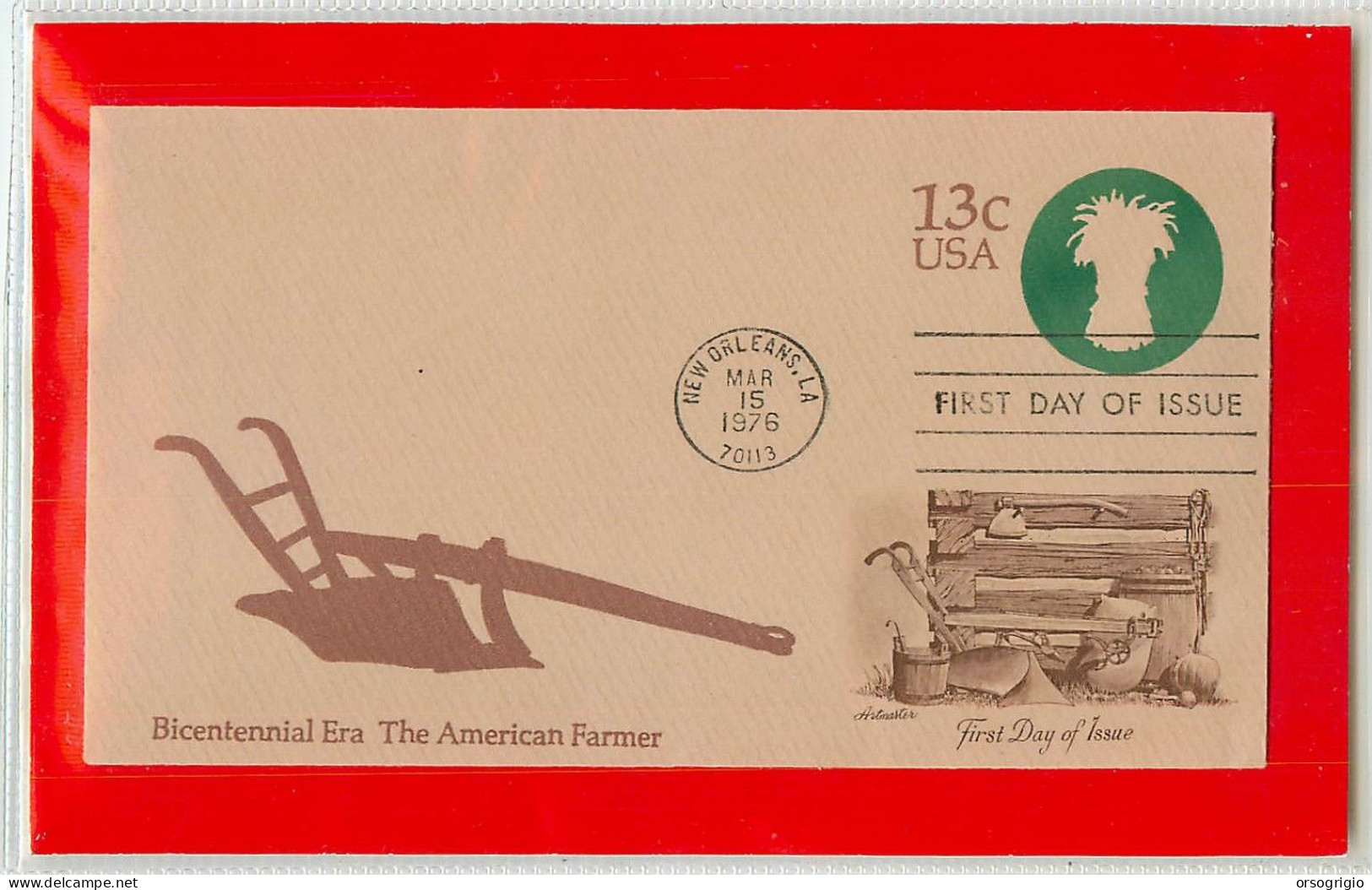 USA - Intero Postale - Ganzsachen - Stationery -  The American FARMER - 1961-80