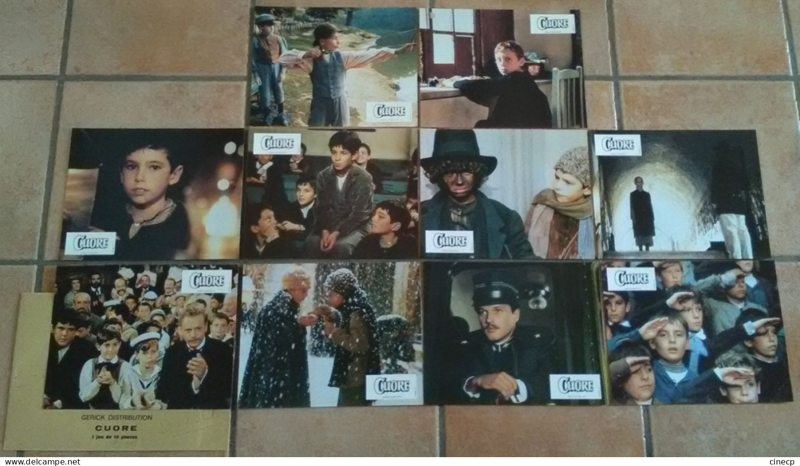 10 PHOTOS FILM CUORE Johnny DORELLI Luigi COMENCINI 1984 TBE CINEMA ITALIE - Photos