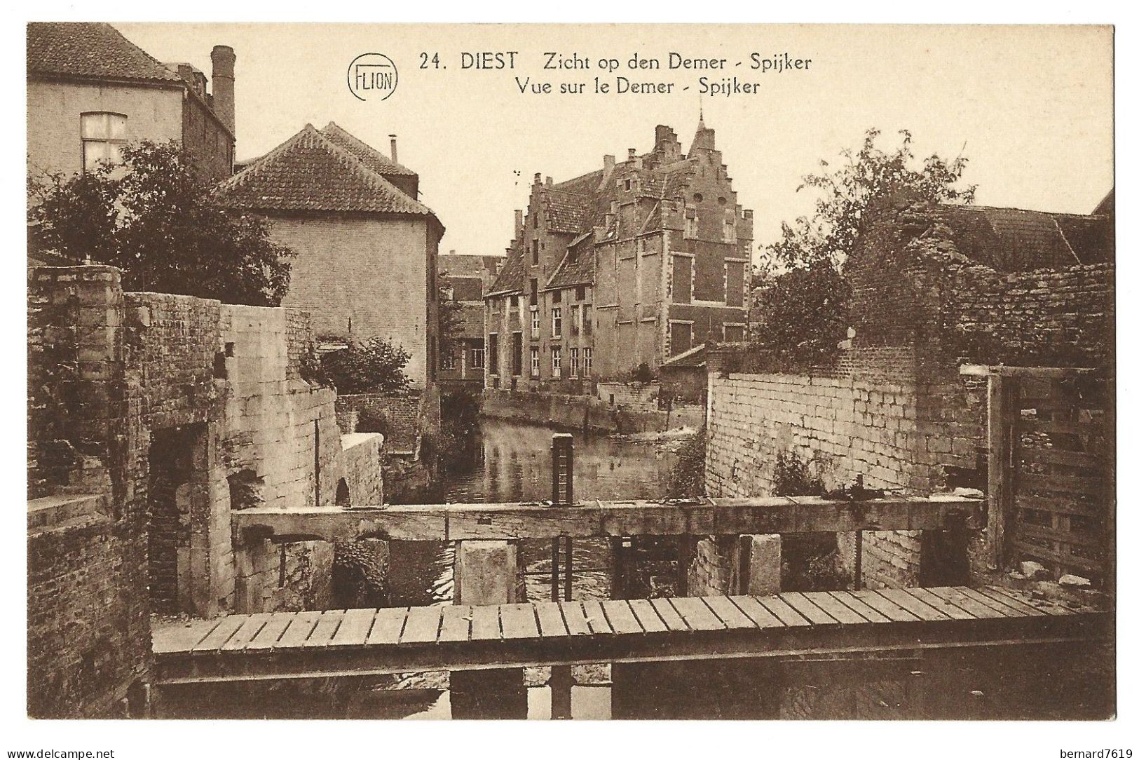 Belgique -   Diest -    Vue Sur Le  Demer - Spijker - Diest