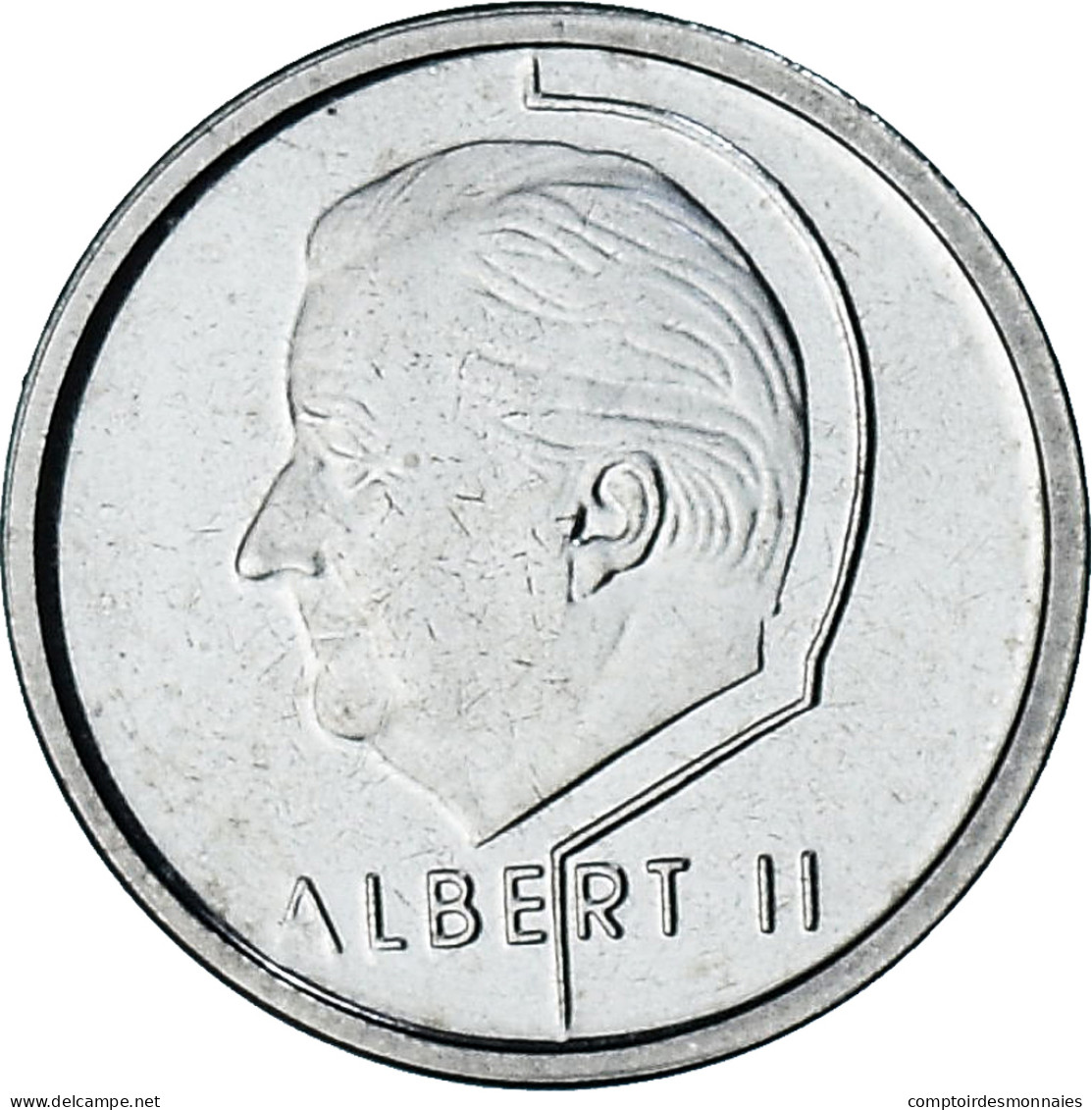 Belgique, Albert II, Franc, 2000, Série FDC, FDC, Nickel Plated Iron, KM:188 - 1 Franc