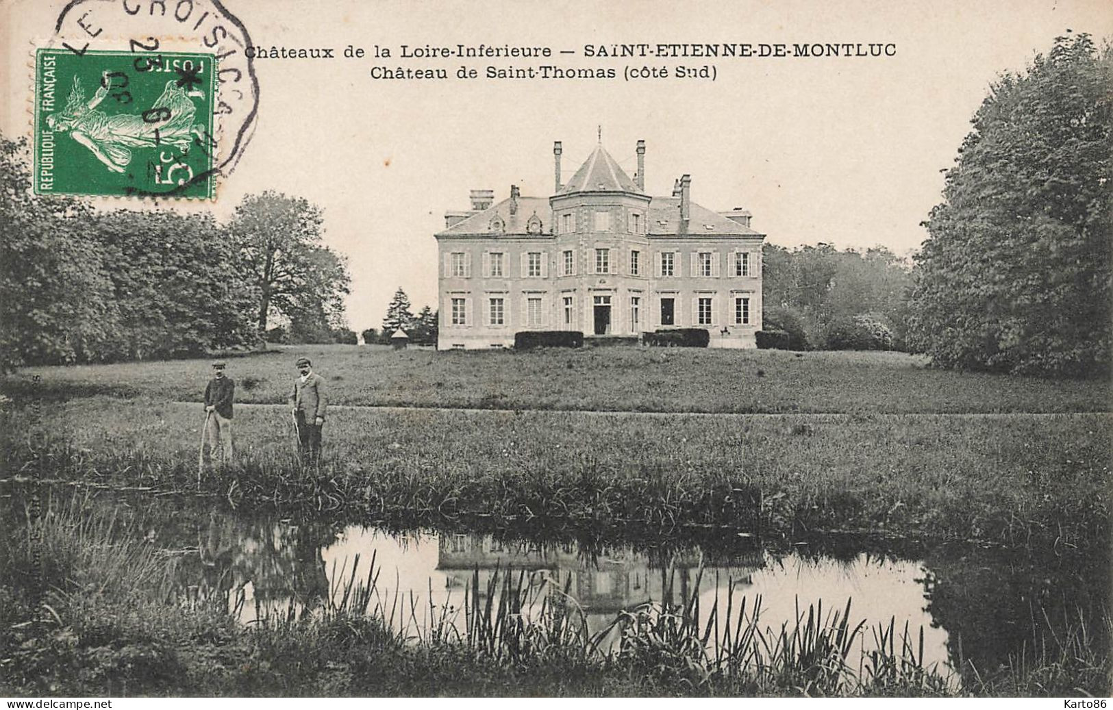 St étienne De Montluc * Le Château De St Thomas * Châteaux De La Loire Inférieure - Saint Etienne De Montluc