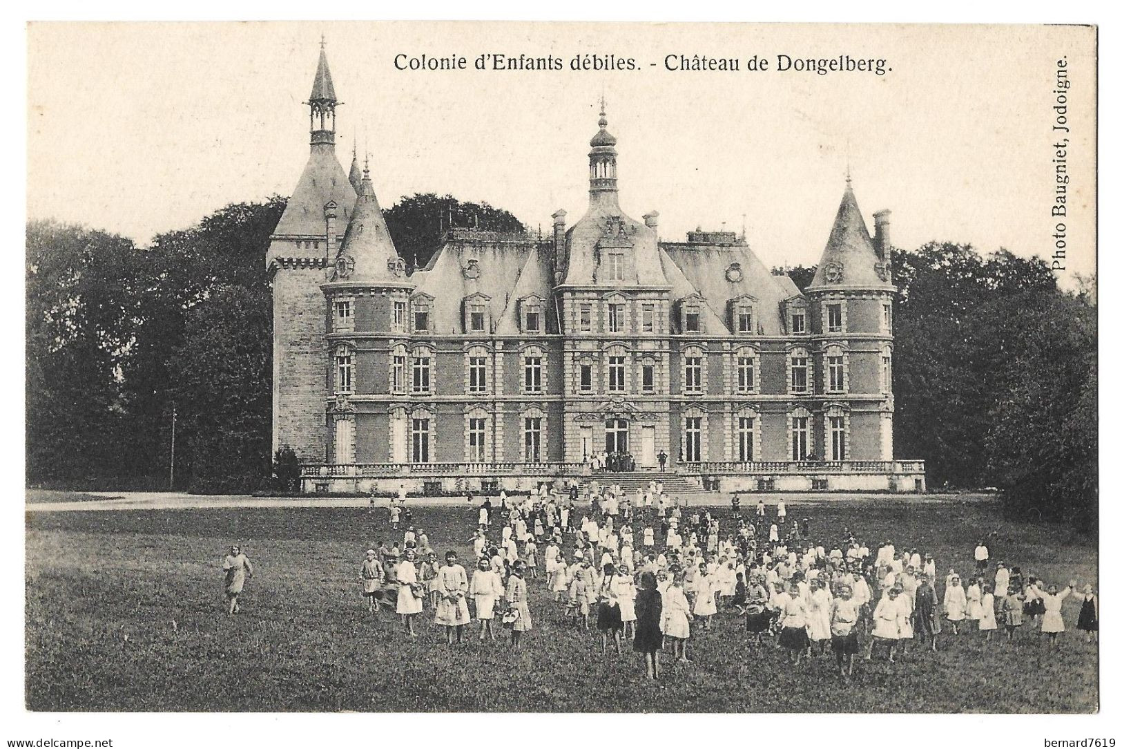 Belgique -   Dongelberg  -  Pres Jodoigne - Chateau De Dongelberg -  Colonie  D'enfants Debiles - Jodoigne