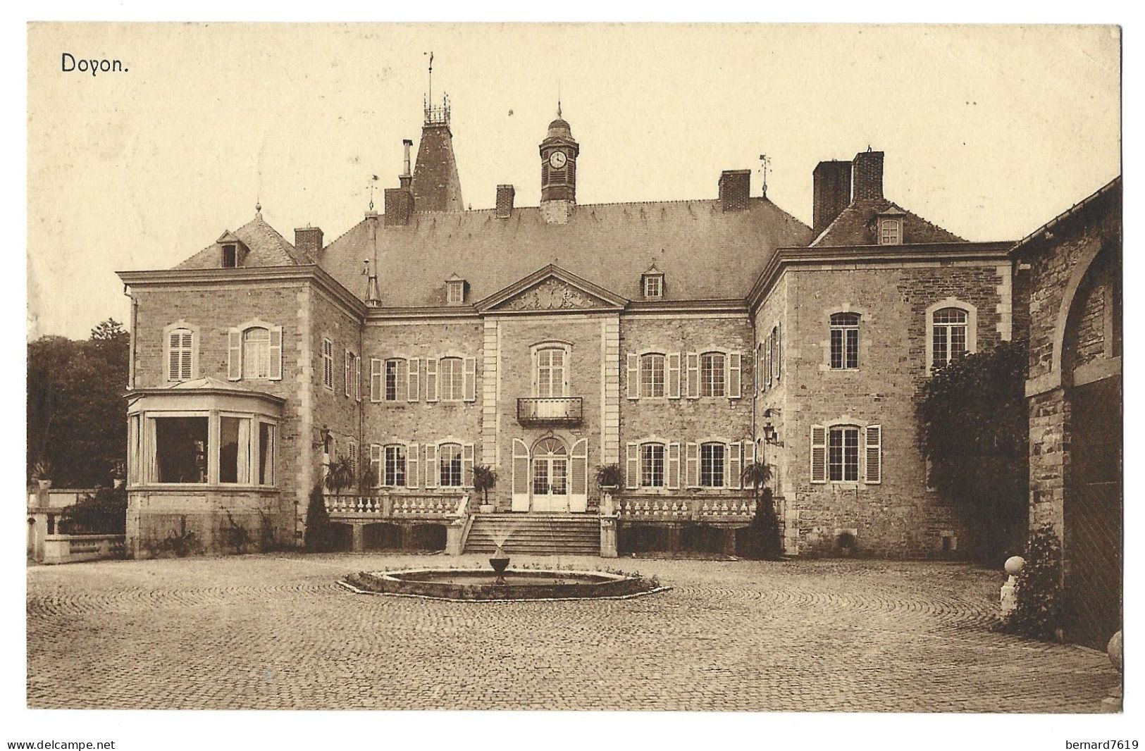 Belgique -   Doyon Par  Havelange  -  Chateau  -   Ecris Par  A  De Volder  De Hele - Havelange