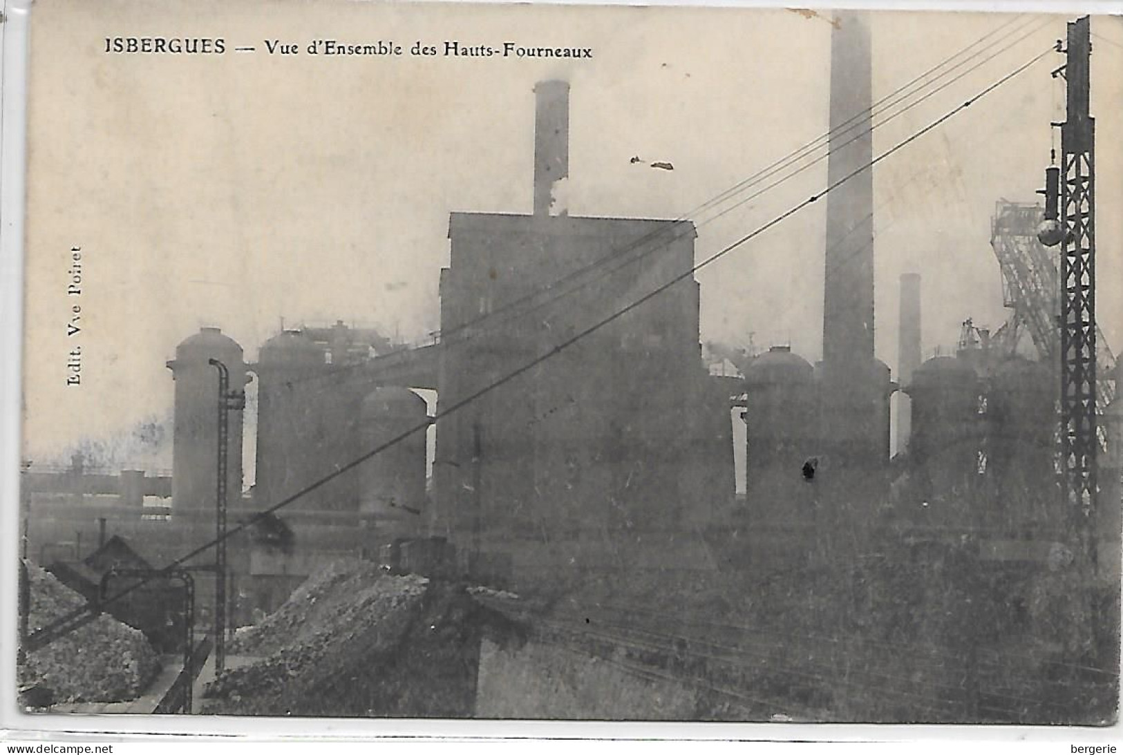 C/44              62    Isbergues       -    Vue D'ensemble Des Hauts Fourneaux - Isbergues