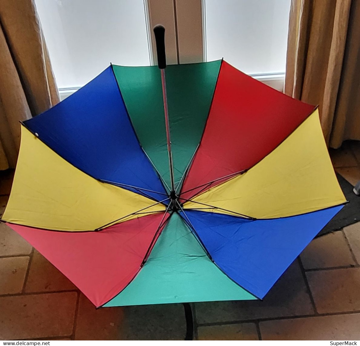 GUY De JEAN Large Parapluie (diam. 130 Cm) Télescopique ## NEUF ## - Ombrelles, Parapluies