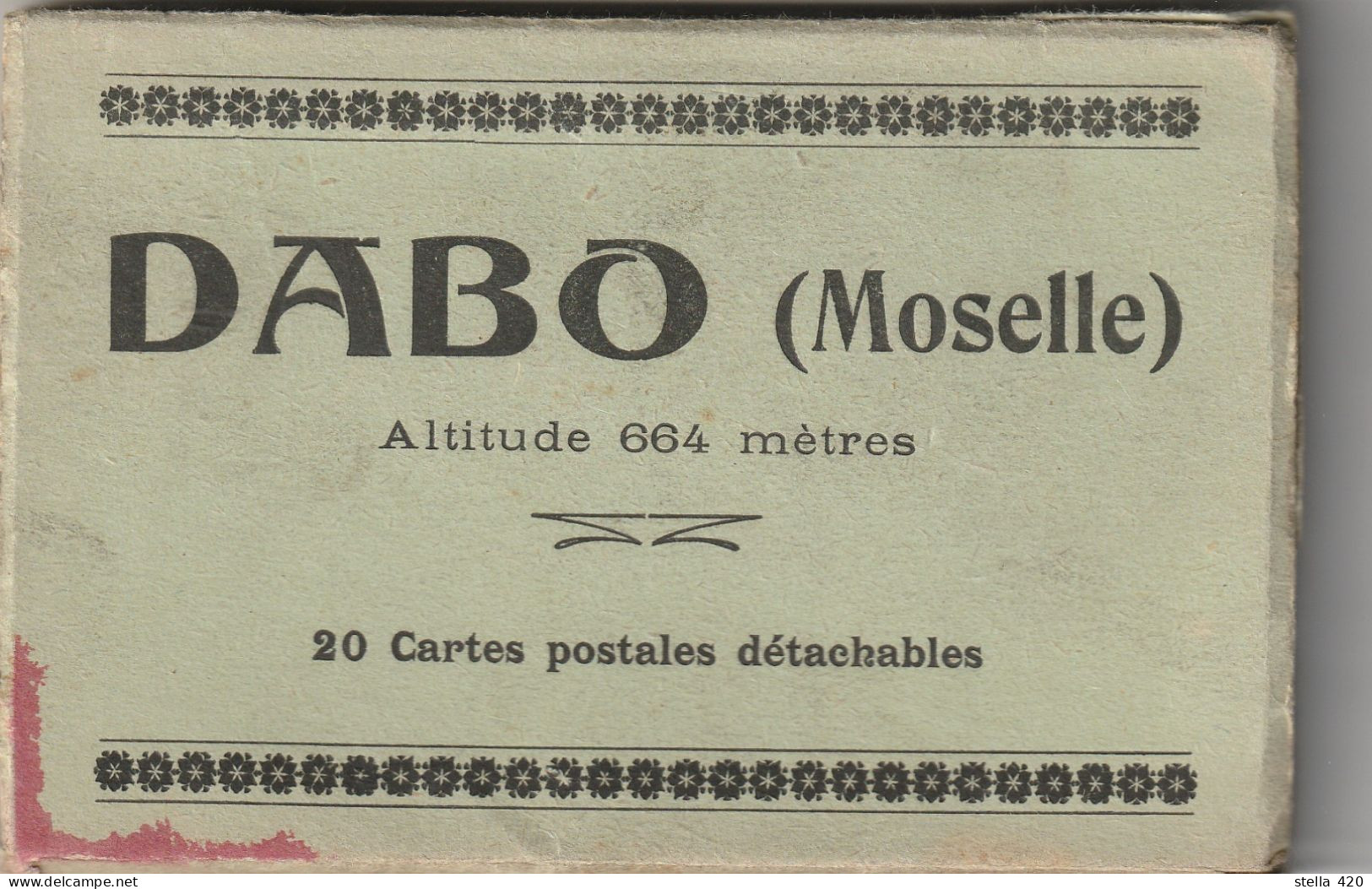 Dabo   Carnet De 24 Cartes  Postales - Dabo