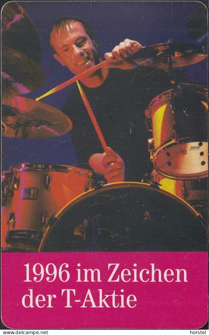 Germany P13/96 T-Aktie - Drummer - P & PD-Series: Schalterkarten Der Dt. Telekom