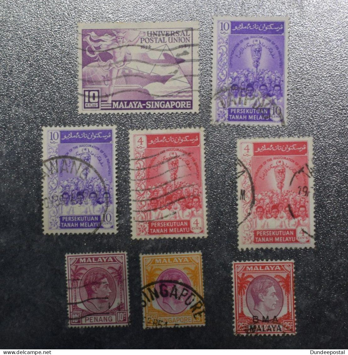 MALAWI STAMPS  Stock Sheet 3A  ~~L@@K~~ - Malayan Postal Union