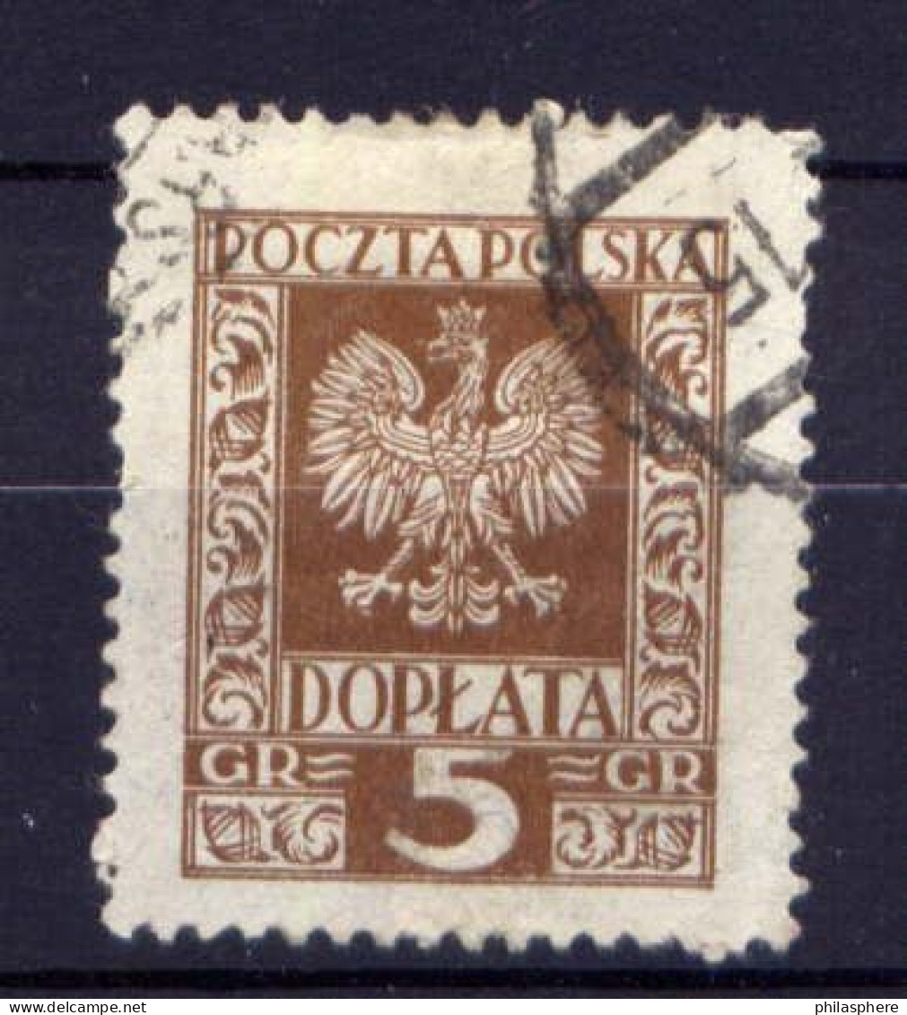 Polen Porto Nr.80          O  Used         (1827) - Impuestos