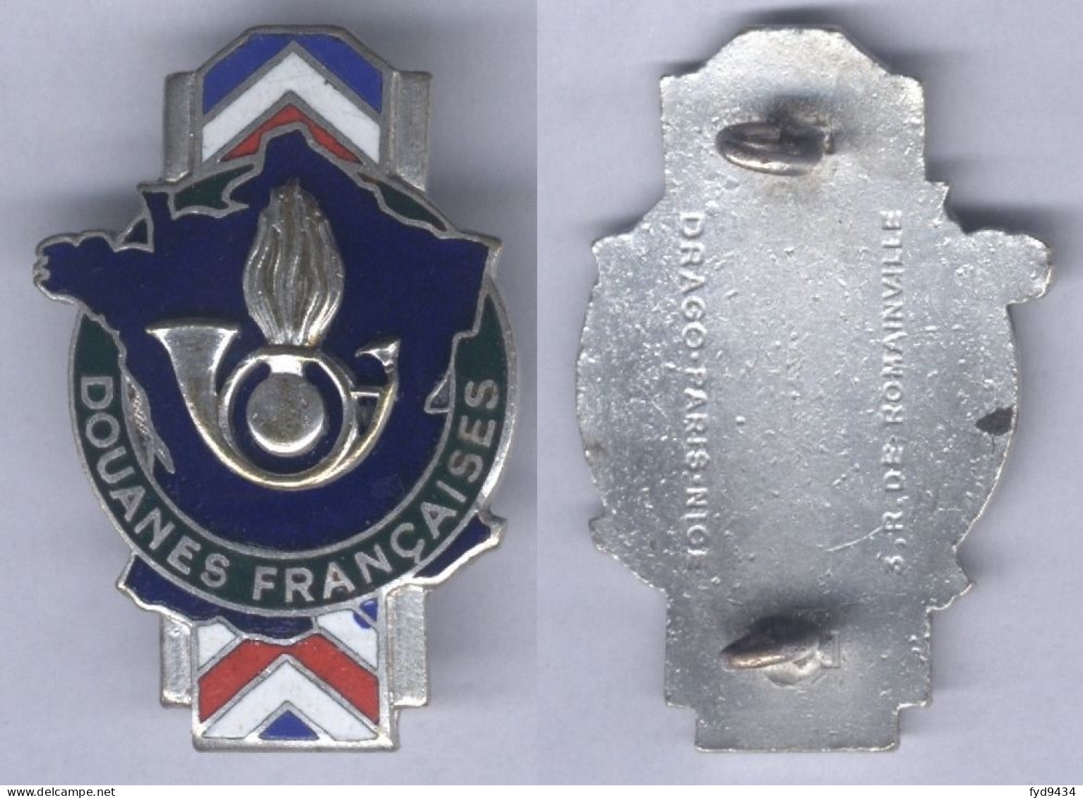 Insigne Des Douanes Françaises - Policia