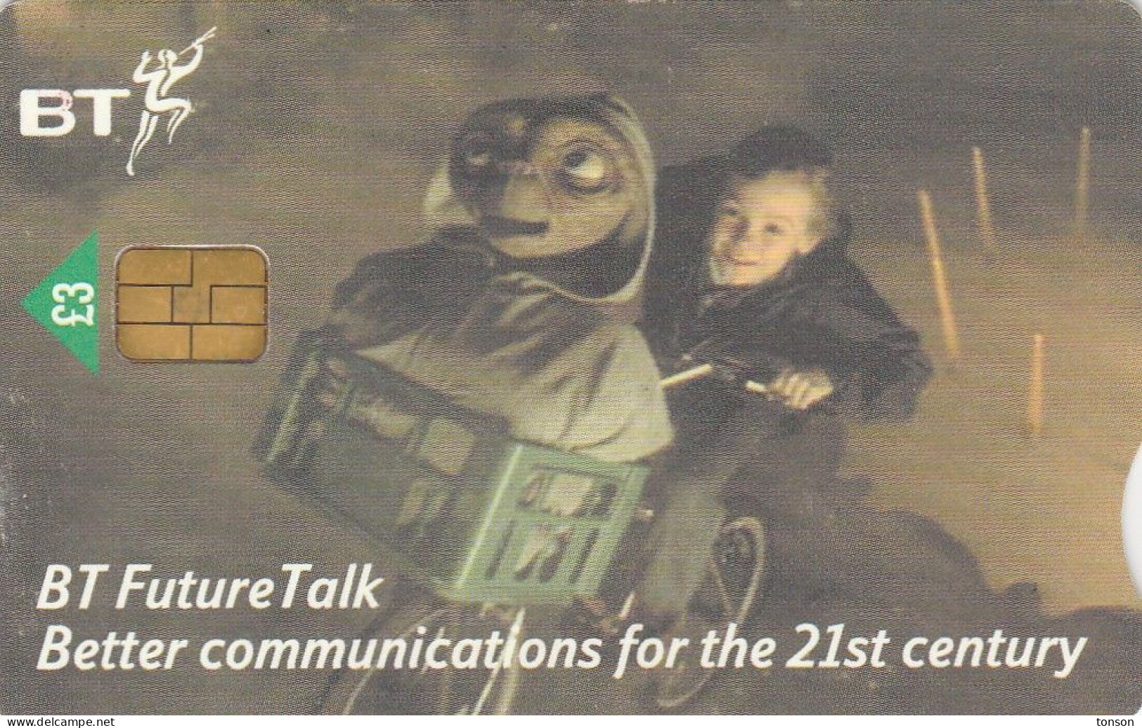 UK, BCC-182C, Millennium - ET & Bike / Future Talk, 2 Scans. - BT Général