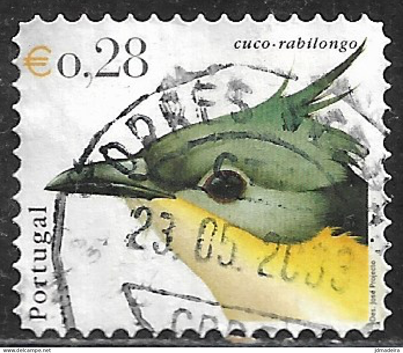 Portugal – 2002 Birds 0,28 Used Stamp - Gebruikt