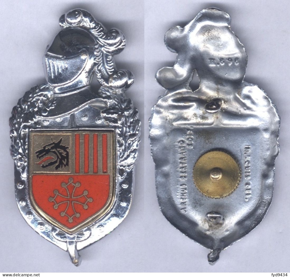 Insigne De La Compagnie De Circulation Routière De Gendarmerie Du Languedoc Roussillon - Police