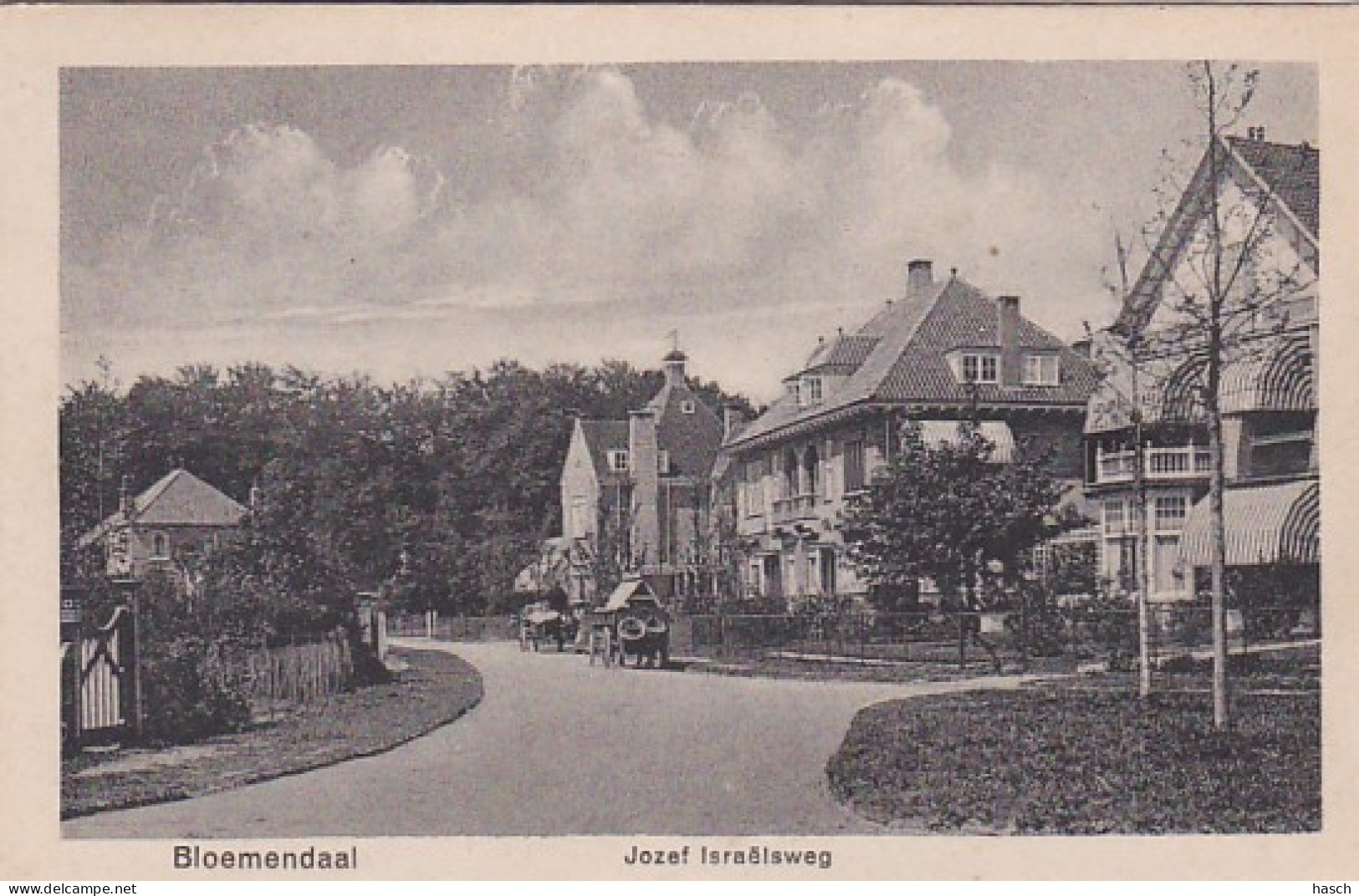 484564Bloemendaal, Jozef Isaëlweg. - Bloemendaal