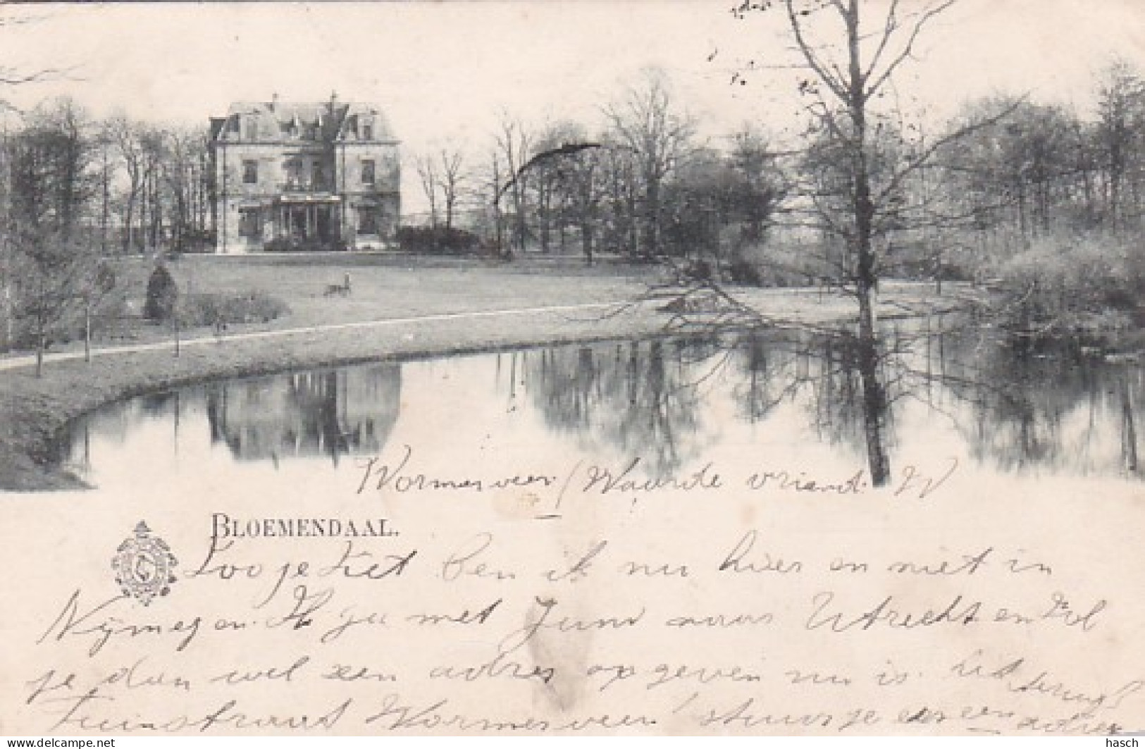 4845116Bloemendaal, 1901.  - Bloemendaal