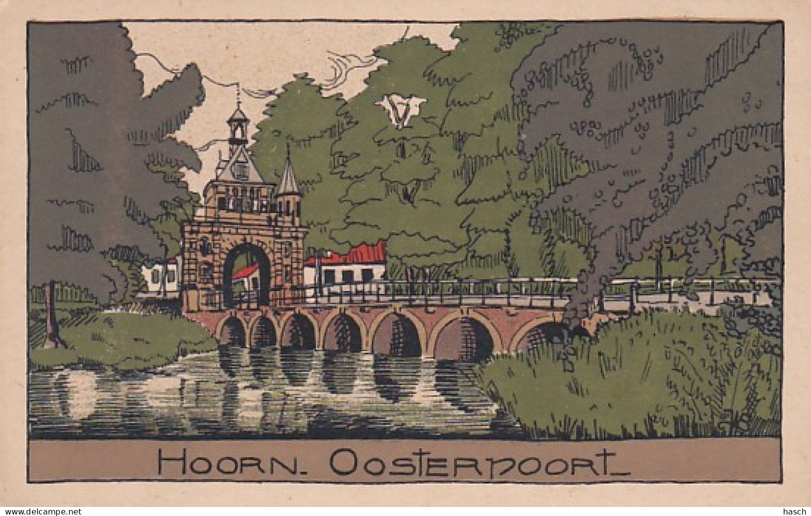 4845148Hoorn, Oosterpoort. - Hoorn