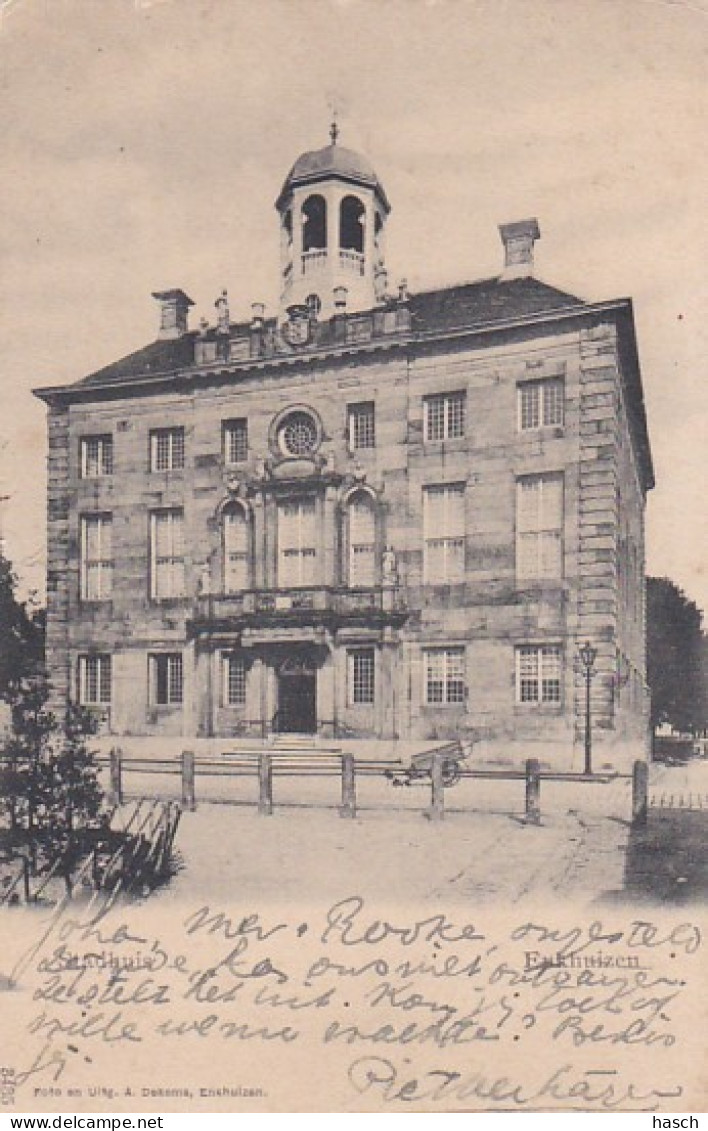 4845157Enkhuizen, Stadhuis 1905. - Enkhuizen