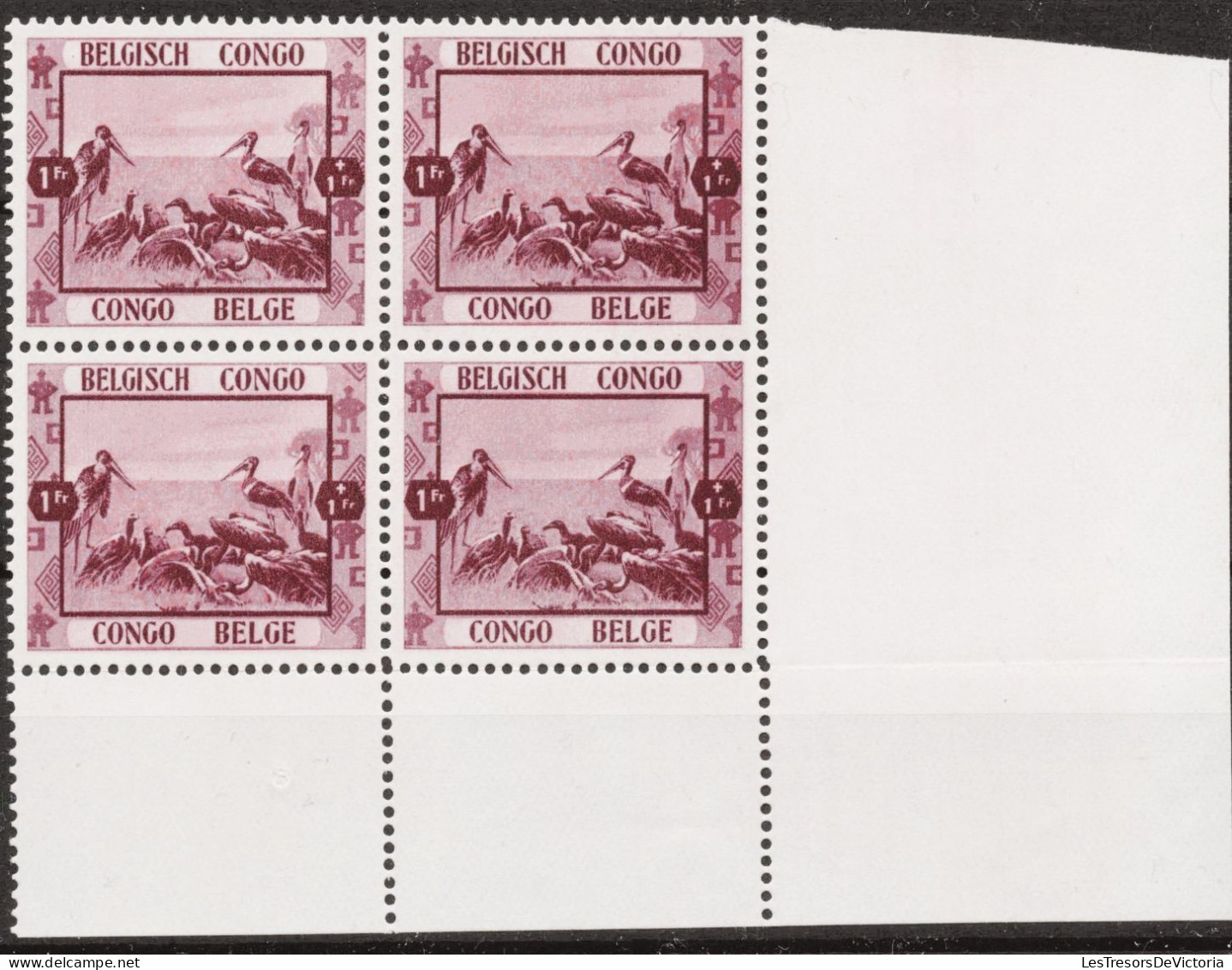 Timbres - Congo Belge - 1939 - COB 209/13**MNHX4 - Jardin De Léopoldville - Cote 340 - Unused Stamps