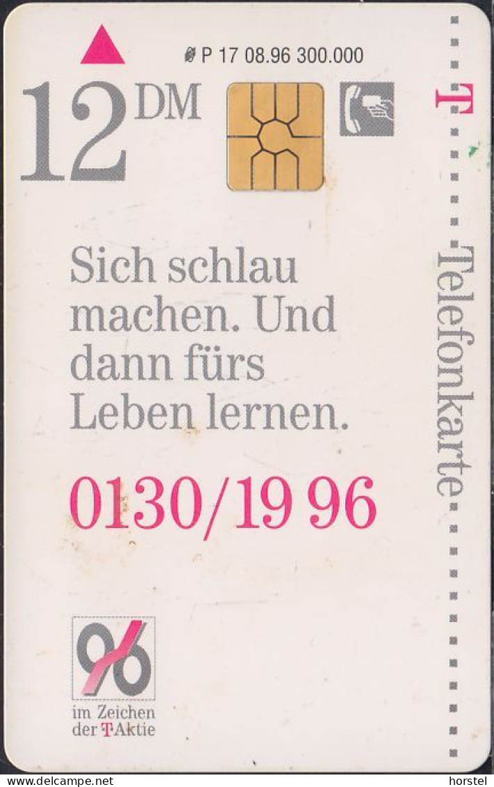 Germany P17/96 T-Aktie - Schulklasse - P & PD-Series: Schalterkarten Der Dt. Telekom
