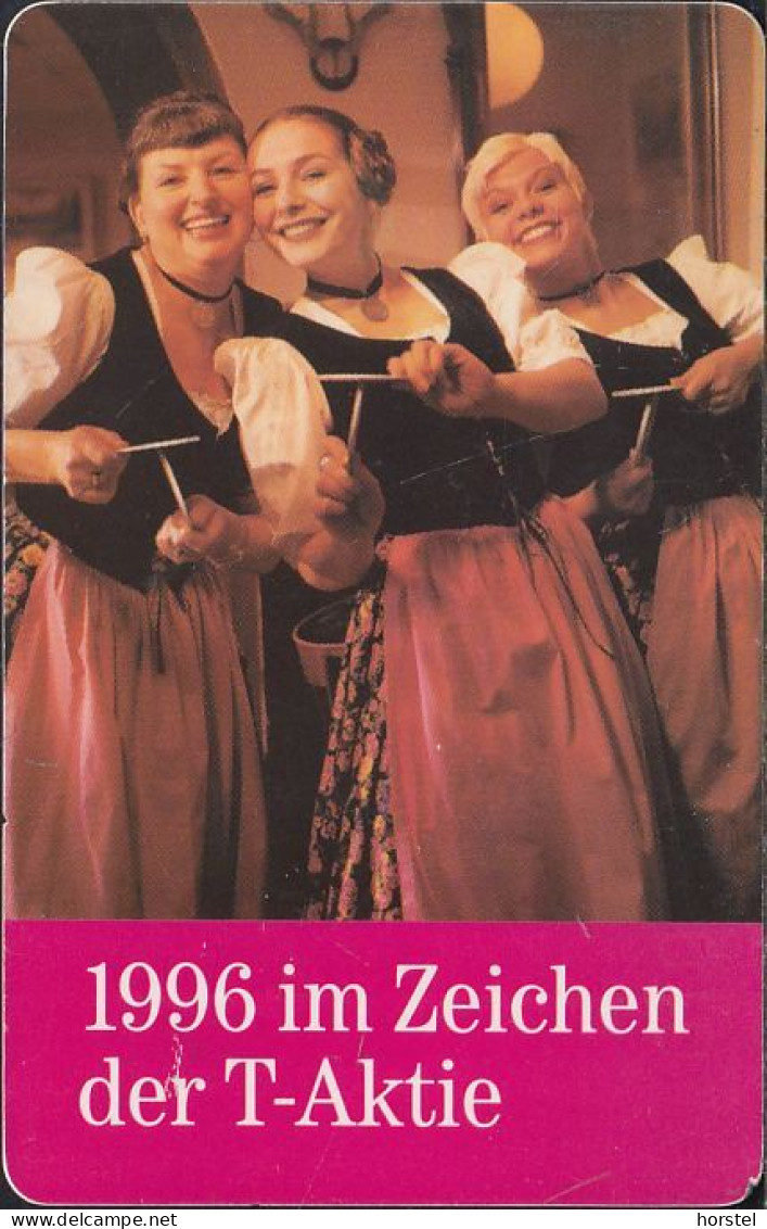 Germany P18/96 T-Aktie - Trachten - Folklore - P & PD-Series: Schalterkarten Der Dt. Telekom