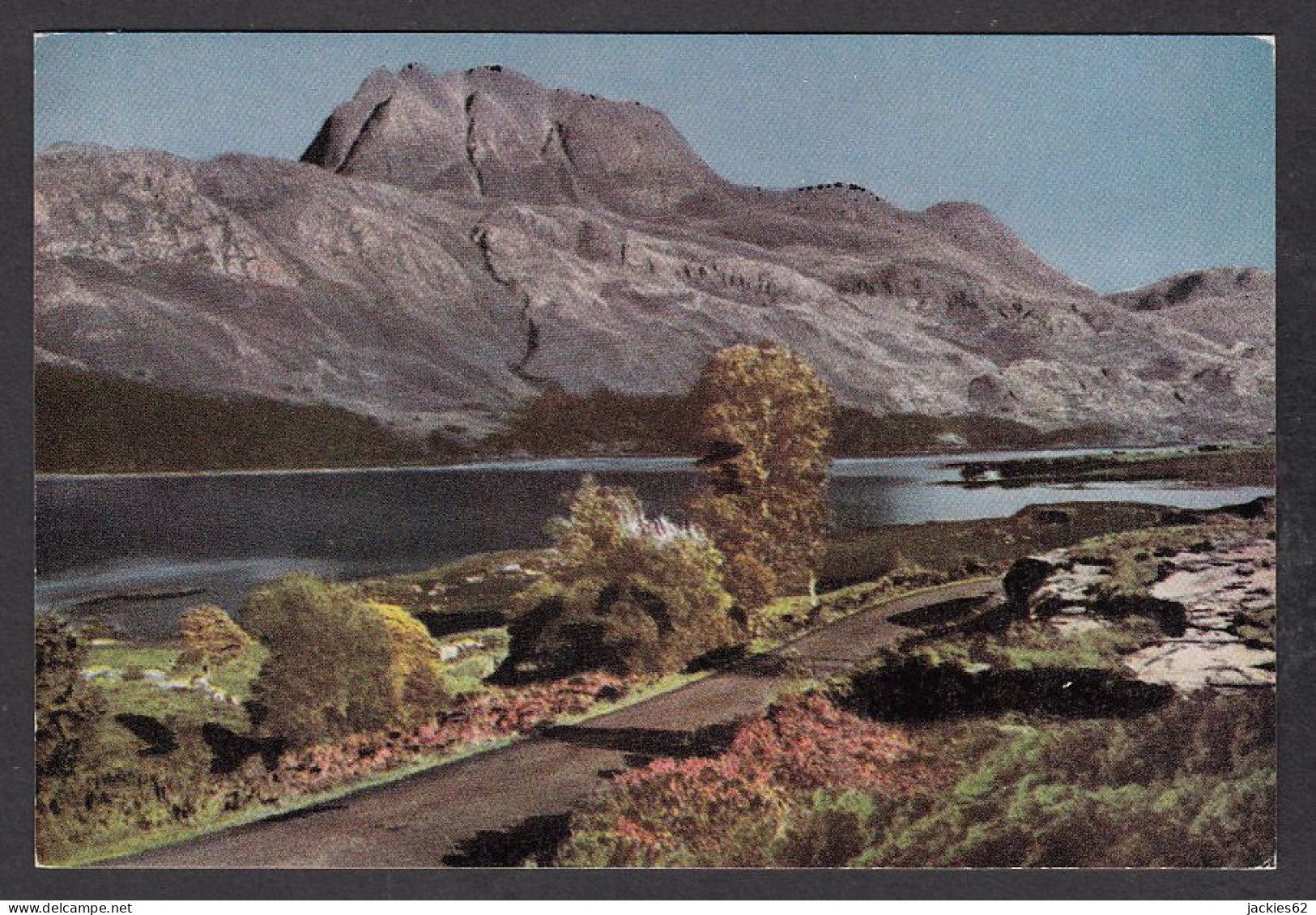 111236/ Slioch And The Road By Loch Maree  - Ross & Cromarty