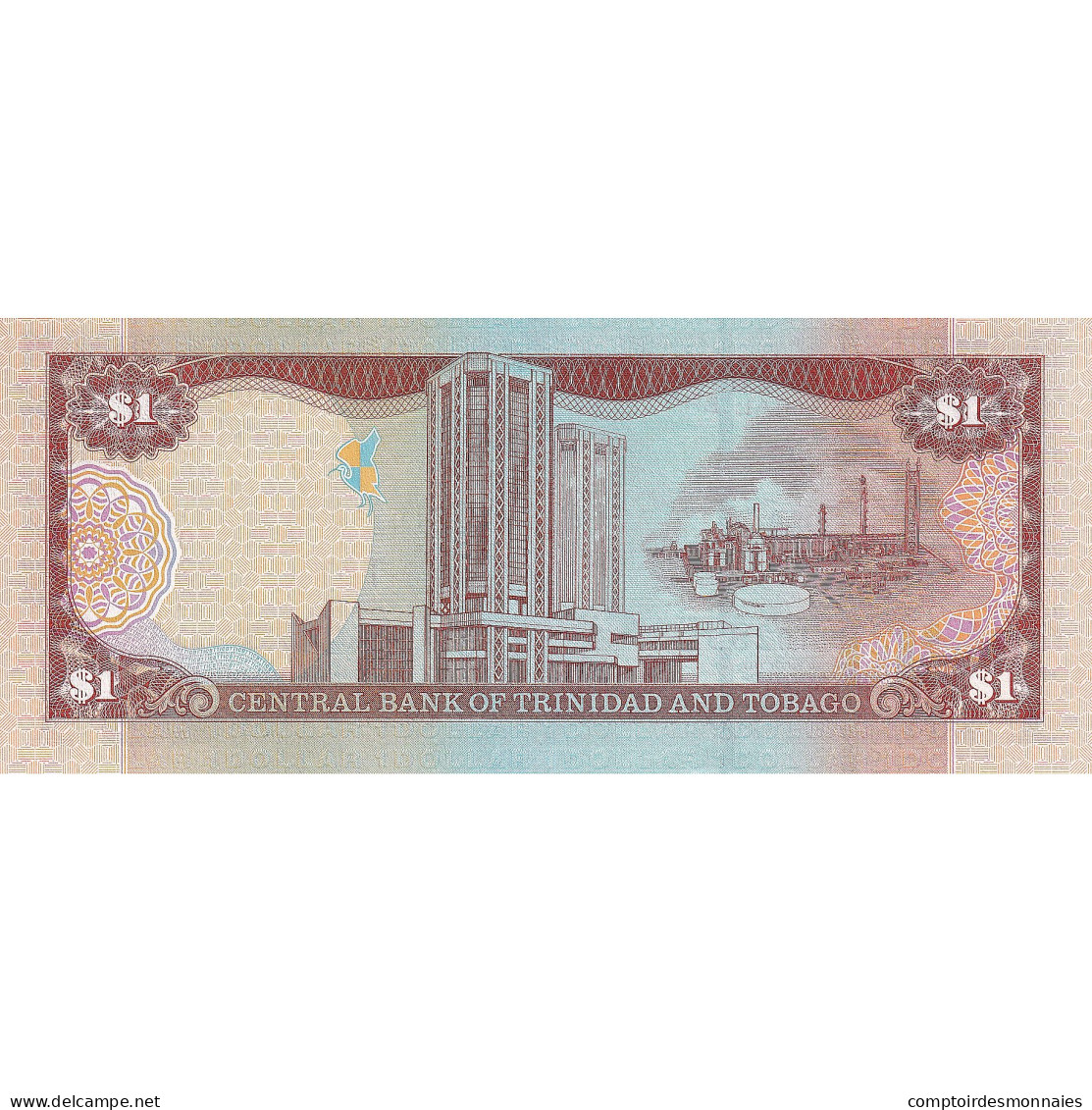 Billet, Trinidad And Tobago, 1 Dollar, 2002, Undated, KM:41a, NEUF - Trinité & Tobago