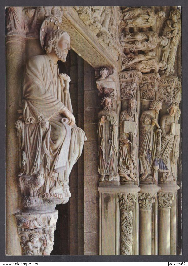 119922/ SANTIAGO DE COMPOSTELA, Catedral, Pórtico De La Gloria, Detalle  - Santiago De Compostela